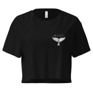 Humpback Whale Women’s crop top