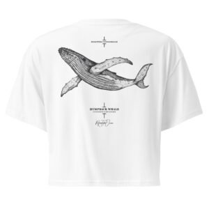 Humpback Whale Women’s crop top
