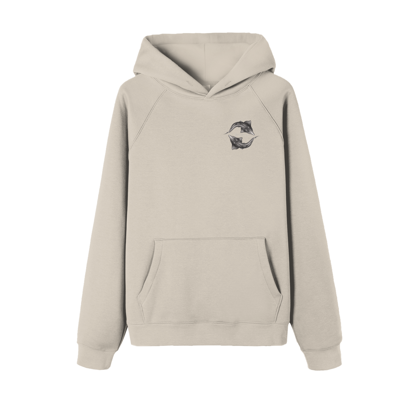 Whitespotted Wedgefish  Premium Hoodie