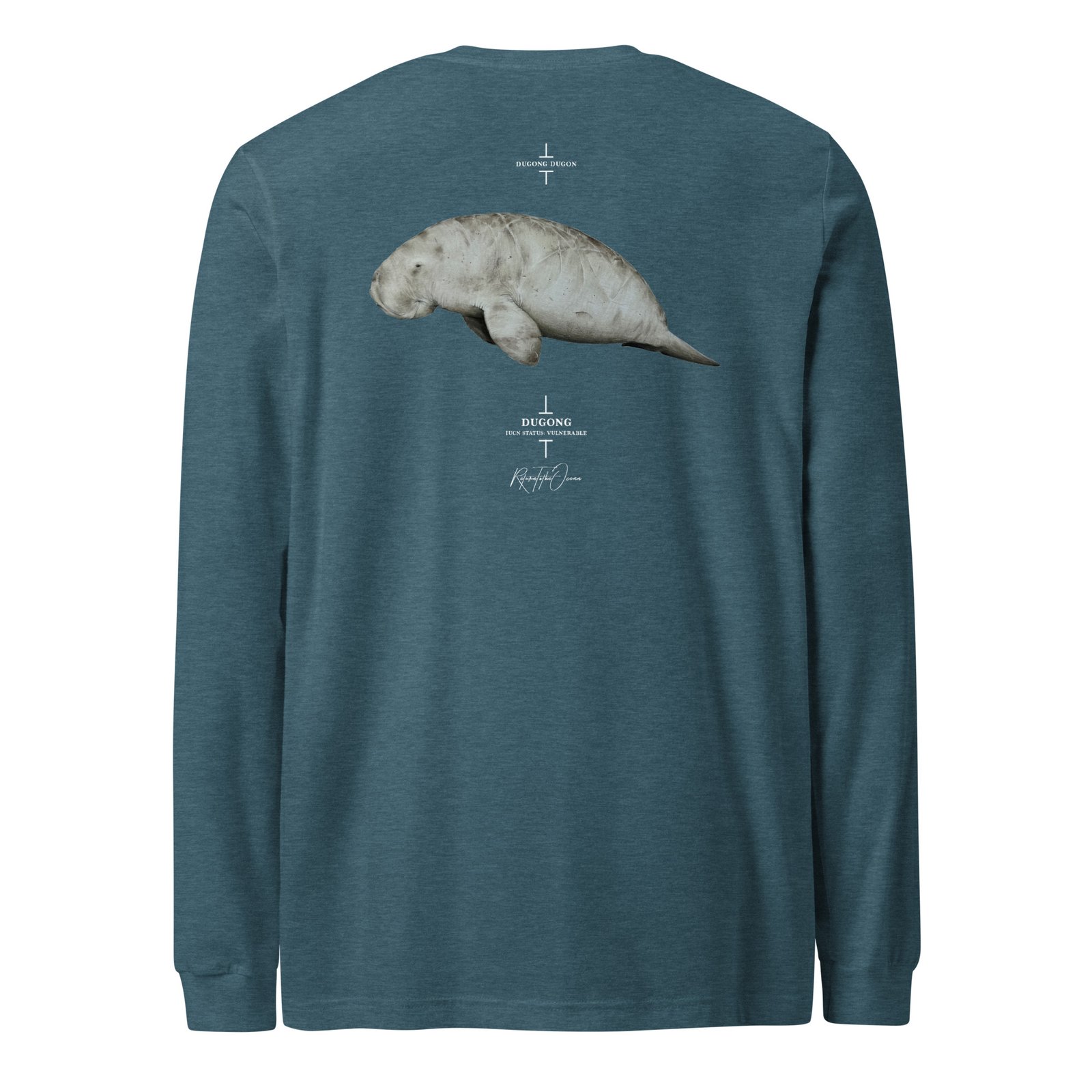 Dugong - Unisex Premium Long Sleeve Tee - Image 8