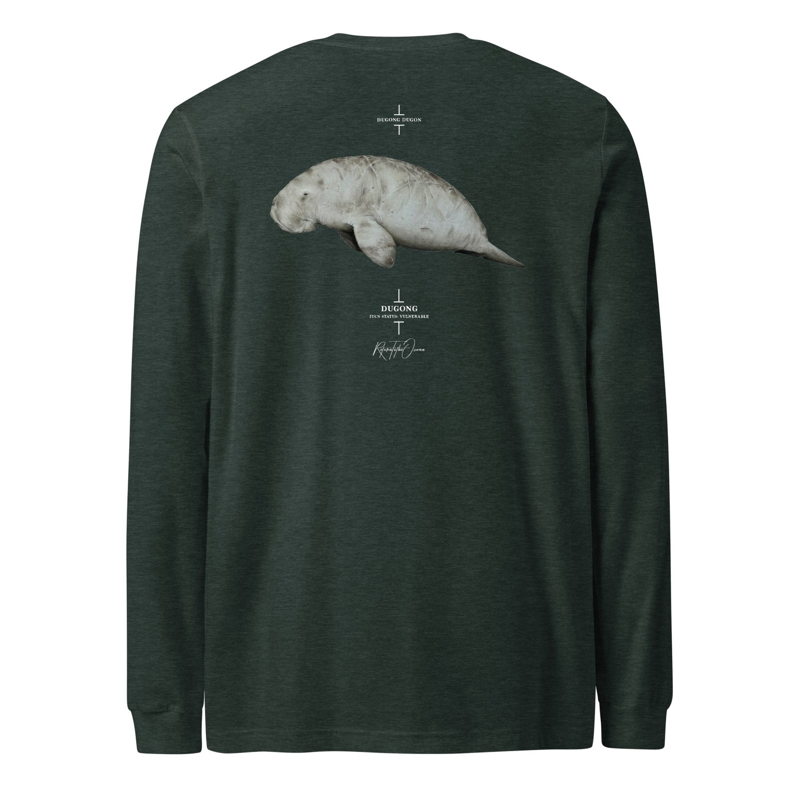 Dugong - Unisex Premium Long Sleeve Tee - Image 6
