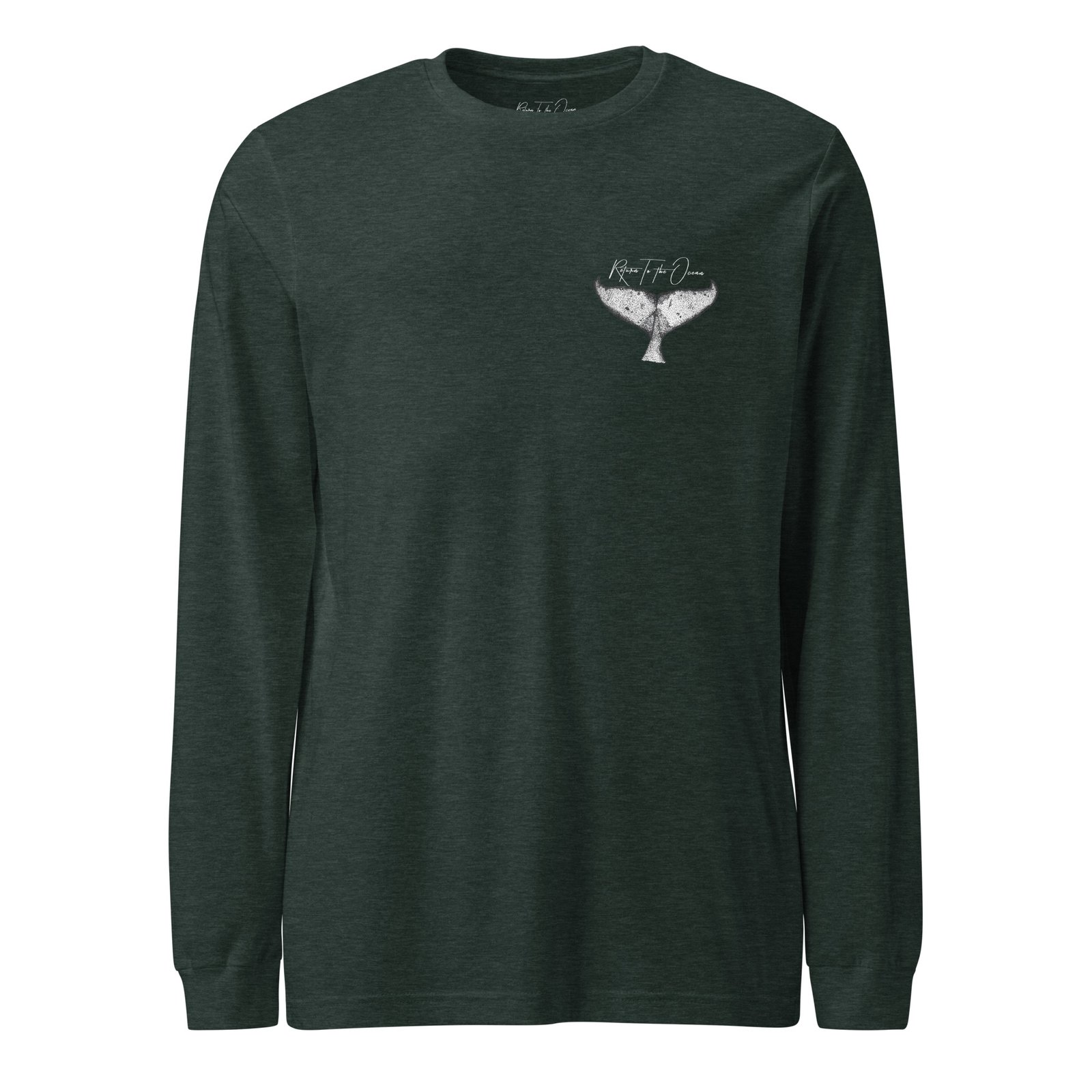 Humpback Whale - Unisex Premium Long Sleeve Tee - Image 6