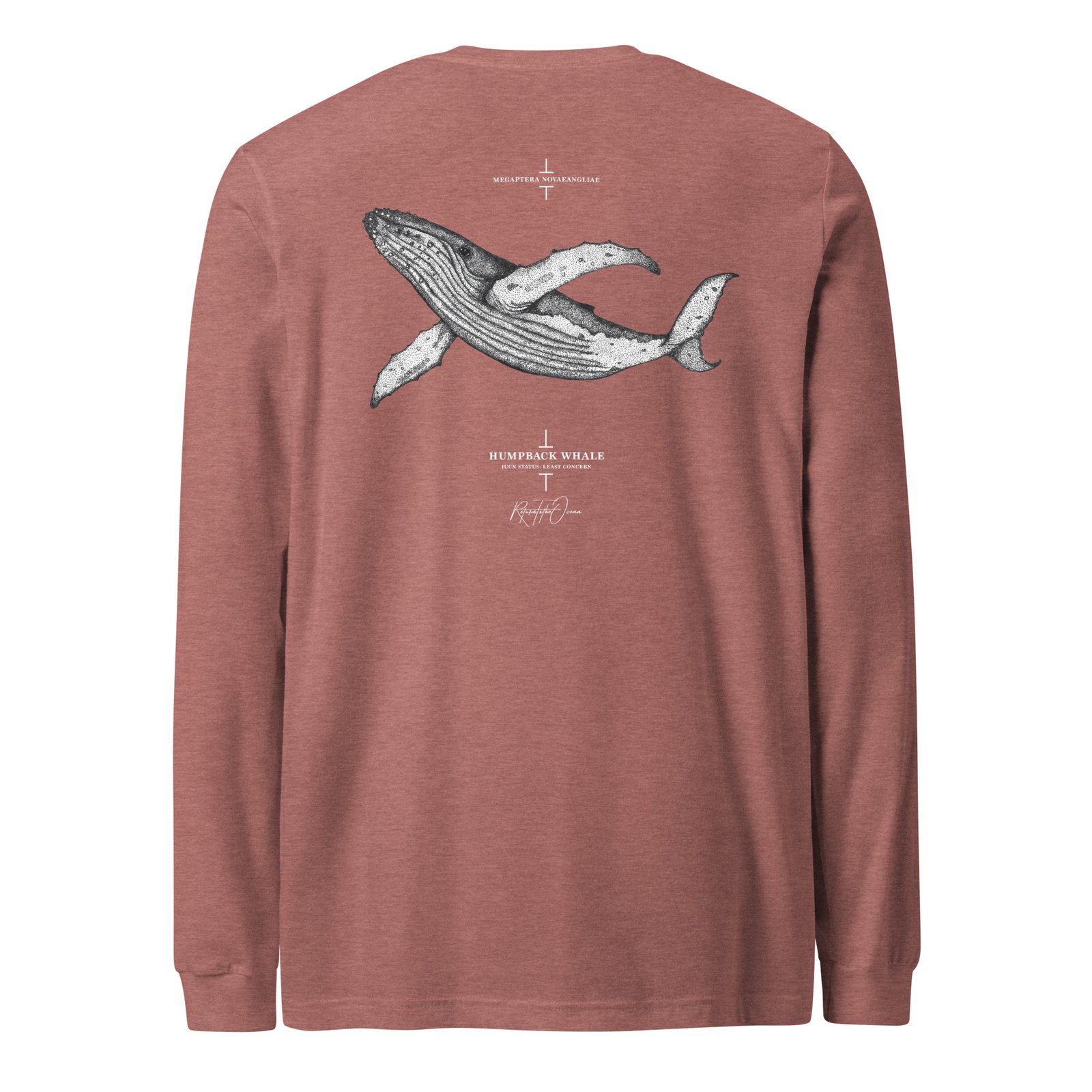 Humpback Whale - Unisex Premium Long Sleeve Tee - Image 10