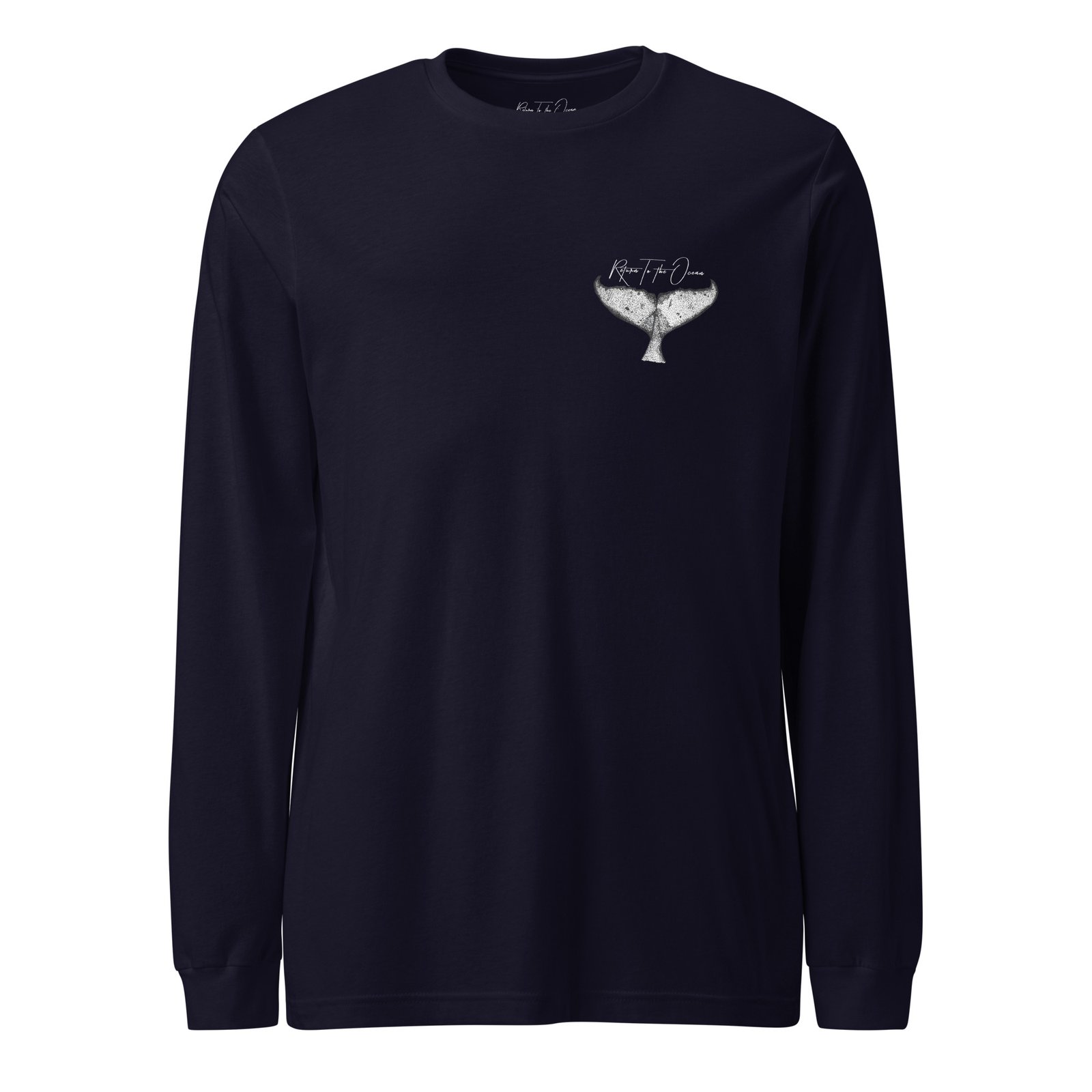 Humpback Whale - Unisex Premium Long Sleeve Tee - Image 4