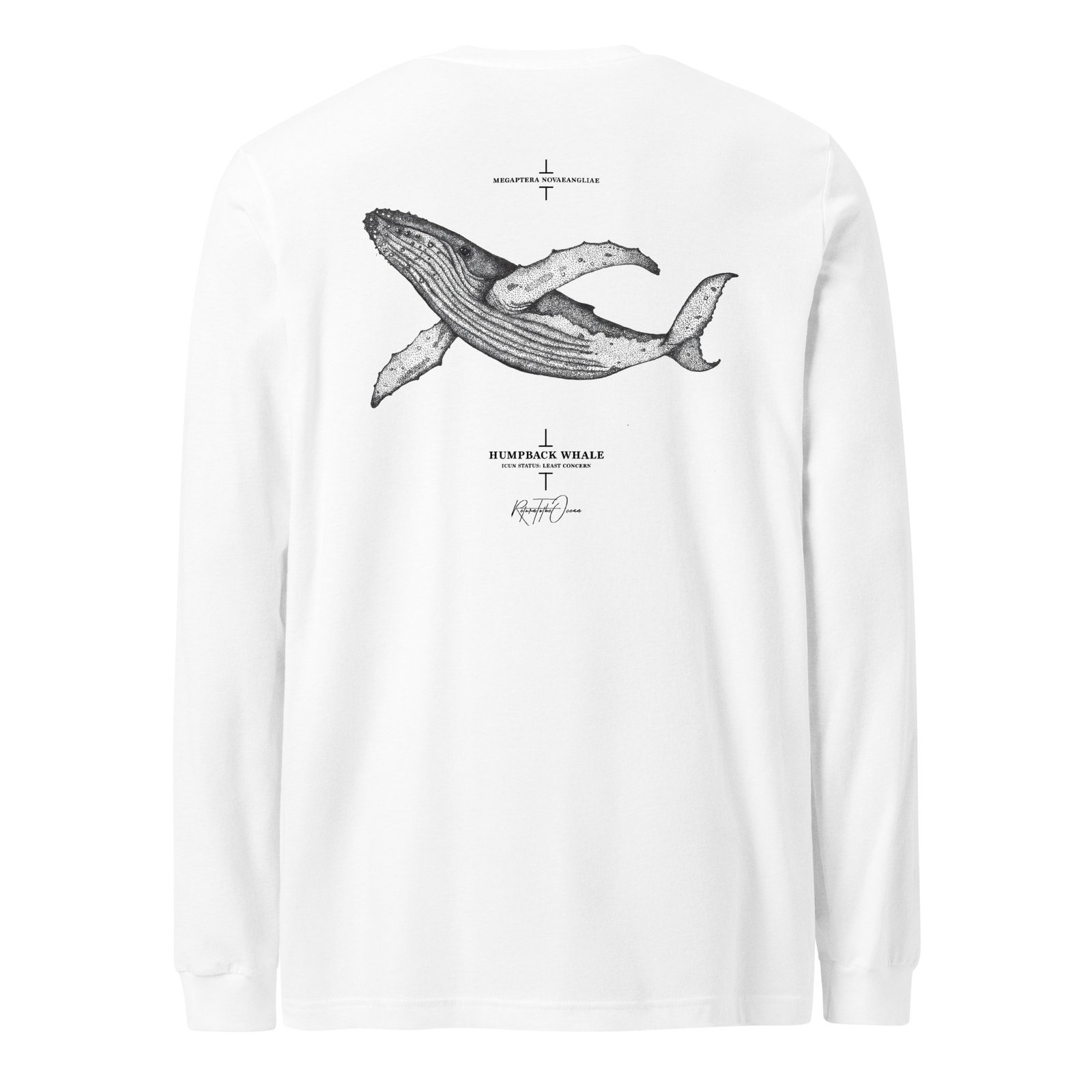 Humpback Whale - Unisex Premium Long Sleeve Tee - Image 11