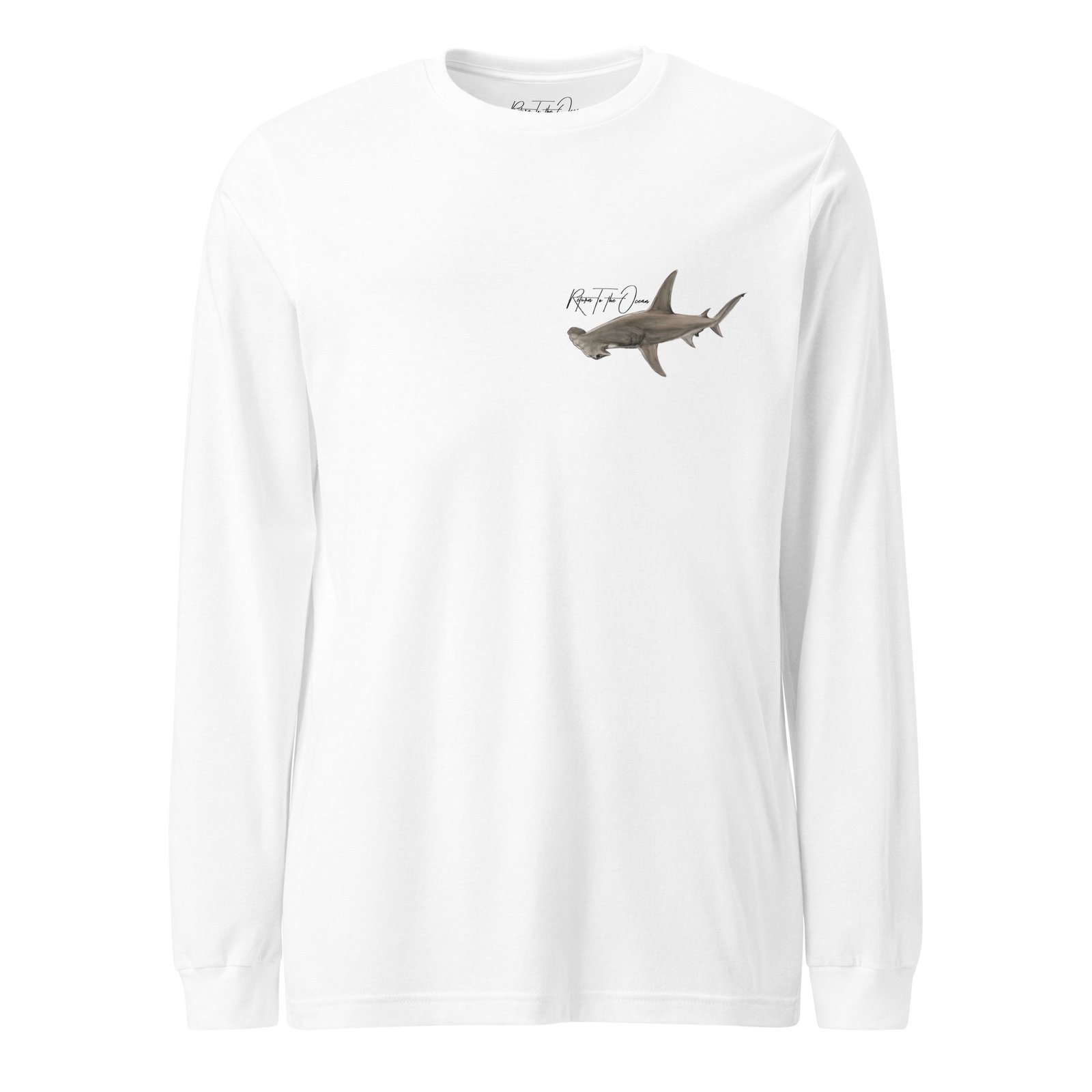Great Hammerhead Premium Unisex Long Sleeve Tee - Image 11