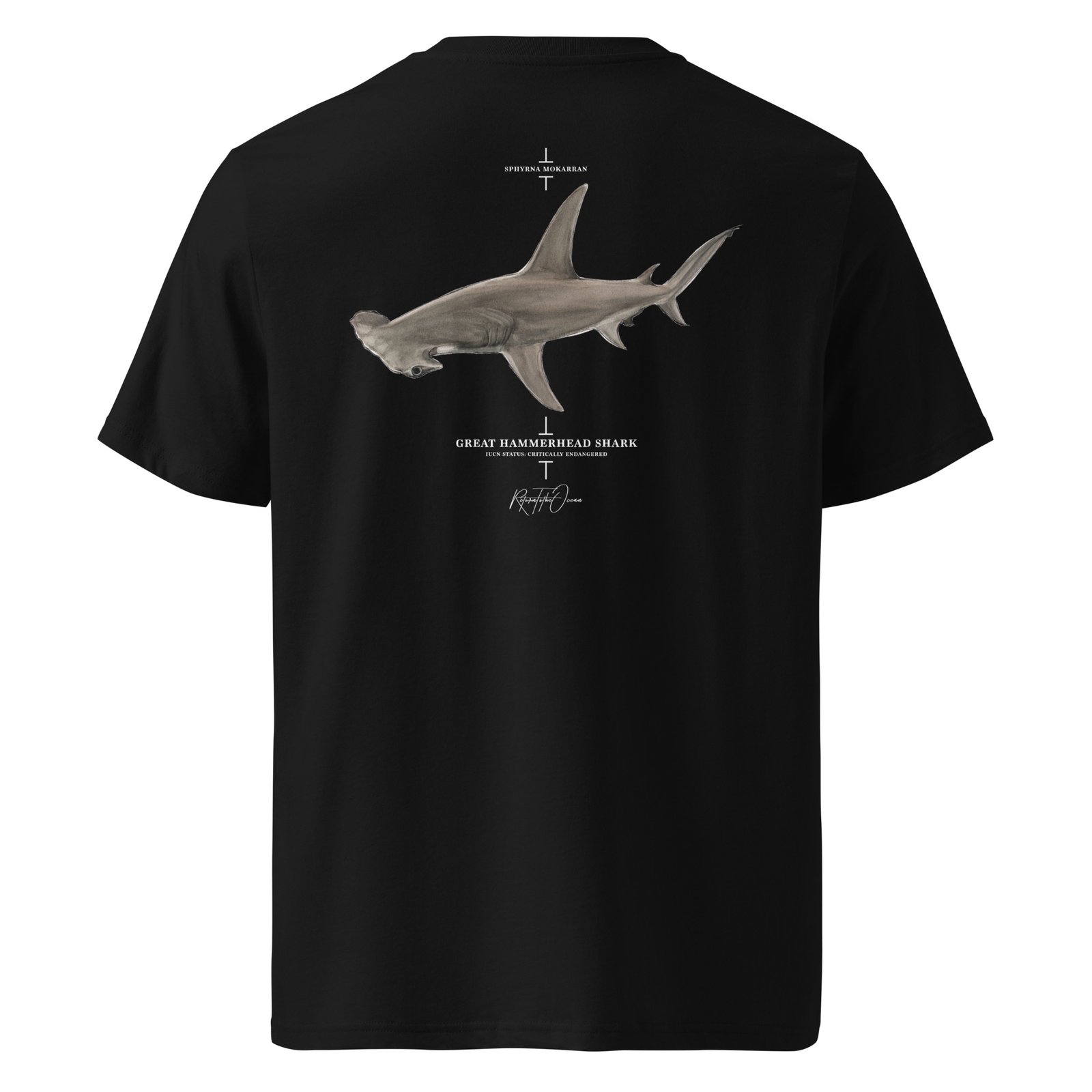 Great Hammerhead Premium organic cotton t-shirt - Image 2