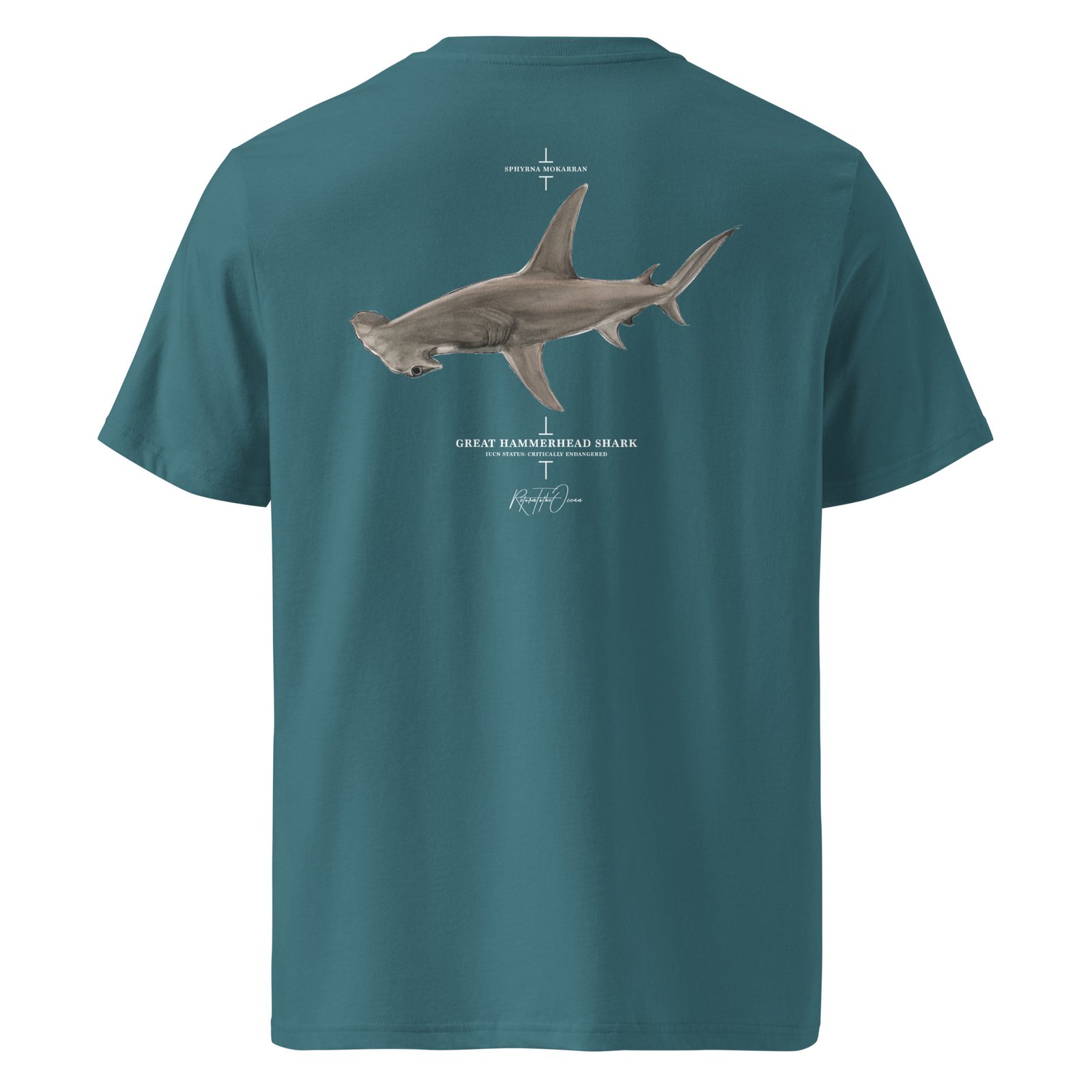 Great Hammerhead Premium organic cotton t-shirt - Image 6
