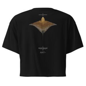 Ornate Eagle Ray Women’s crop top