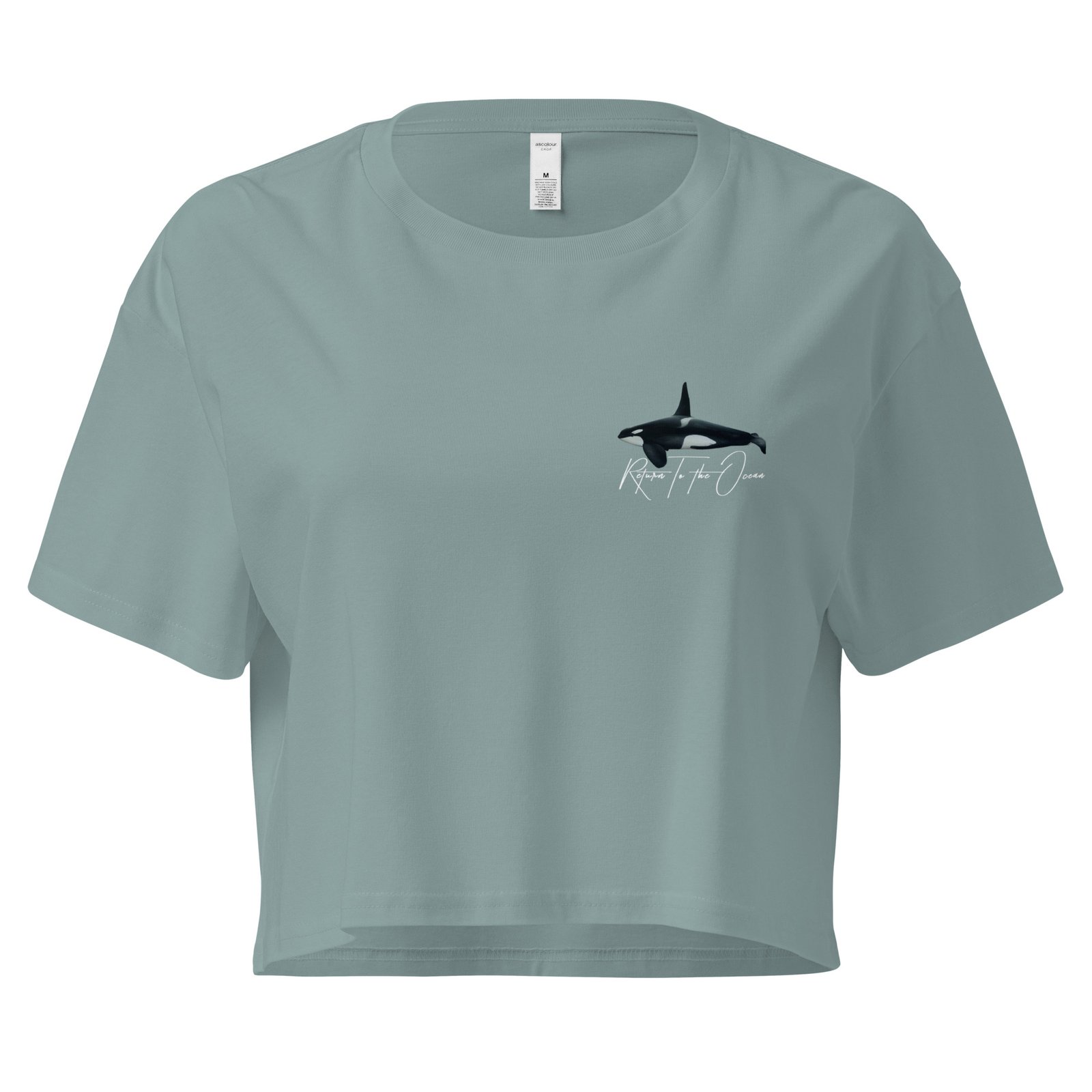 Orca Women’s crop top - Image 2