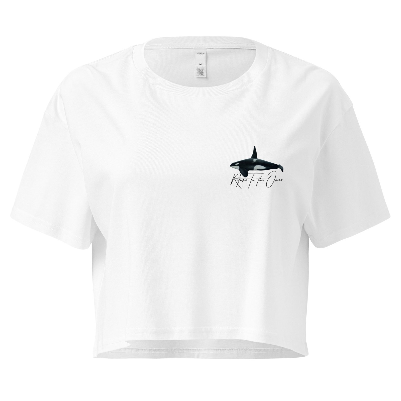Orca Women’s crop top - Image 8