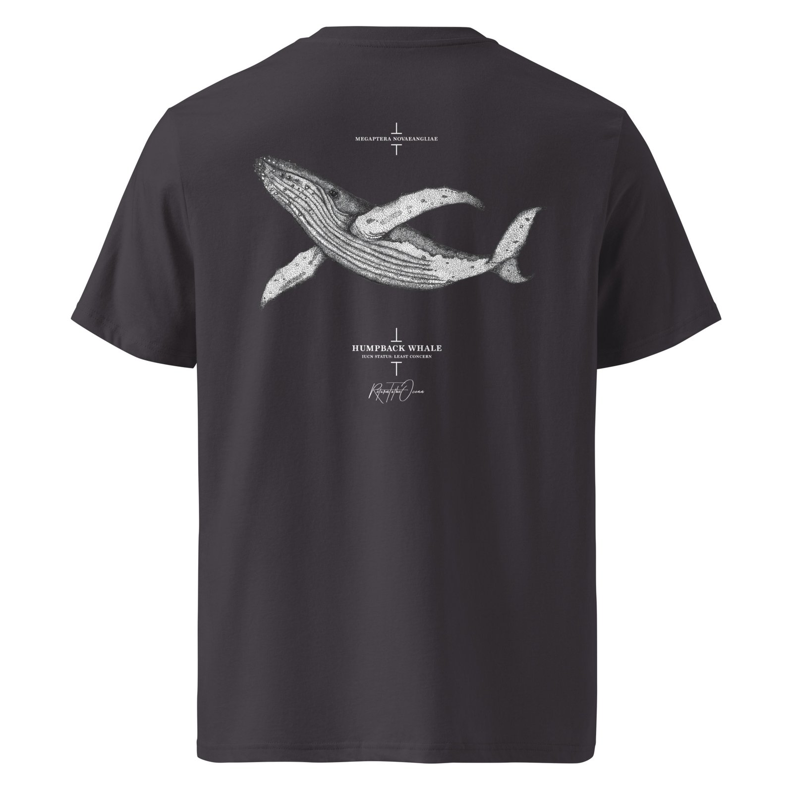 Humpback Whale Premium Organic Tee - Image 6