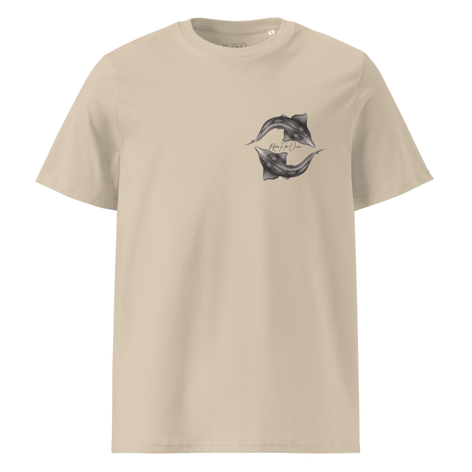 Whitespotted Wedgefish Organic Premium Tee - Image 13