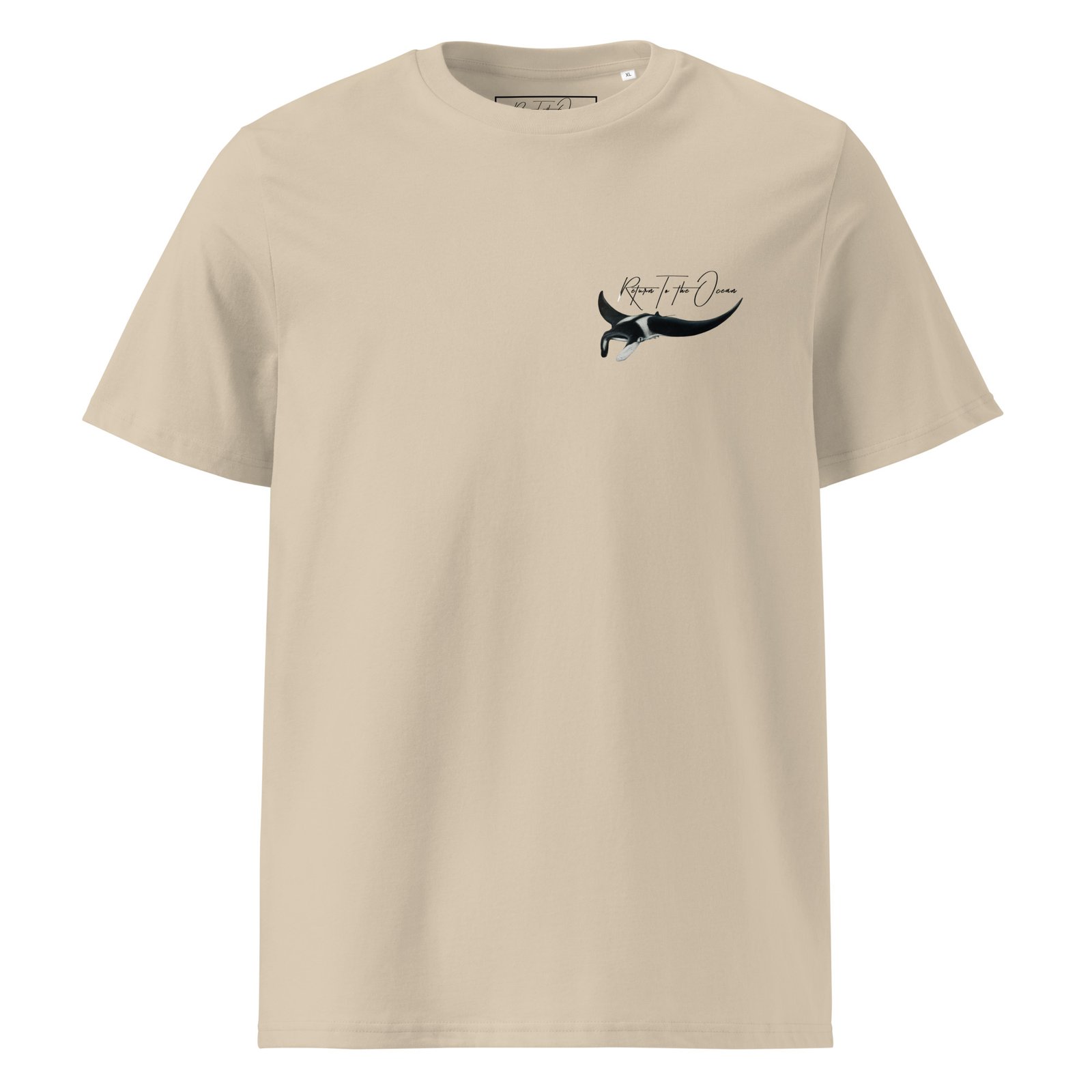 Oceanic Manta Ray Premium Organic Tee - Image 6