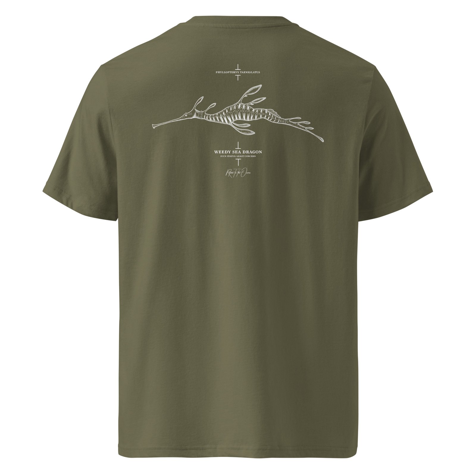 Weedy Sea Dragon Organic Premium Tee - Image 8