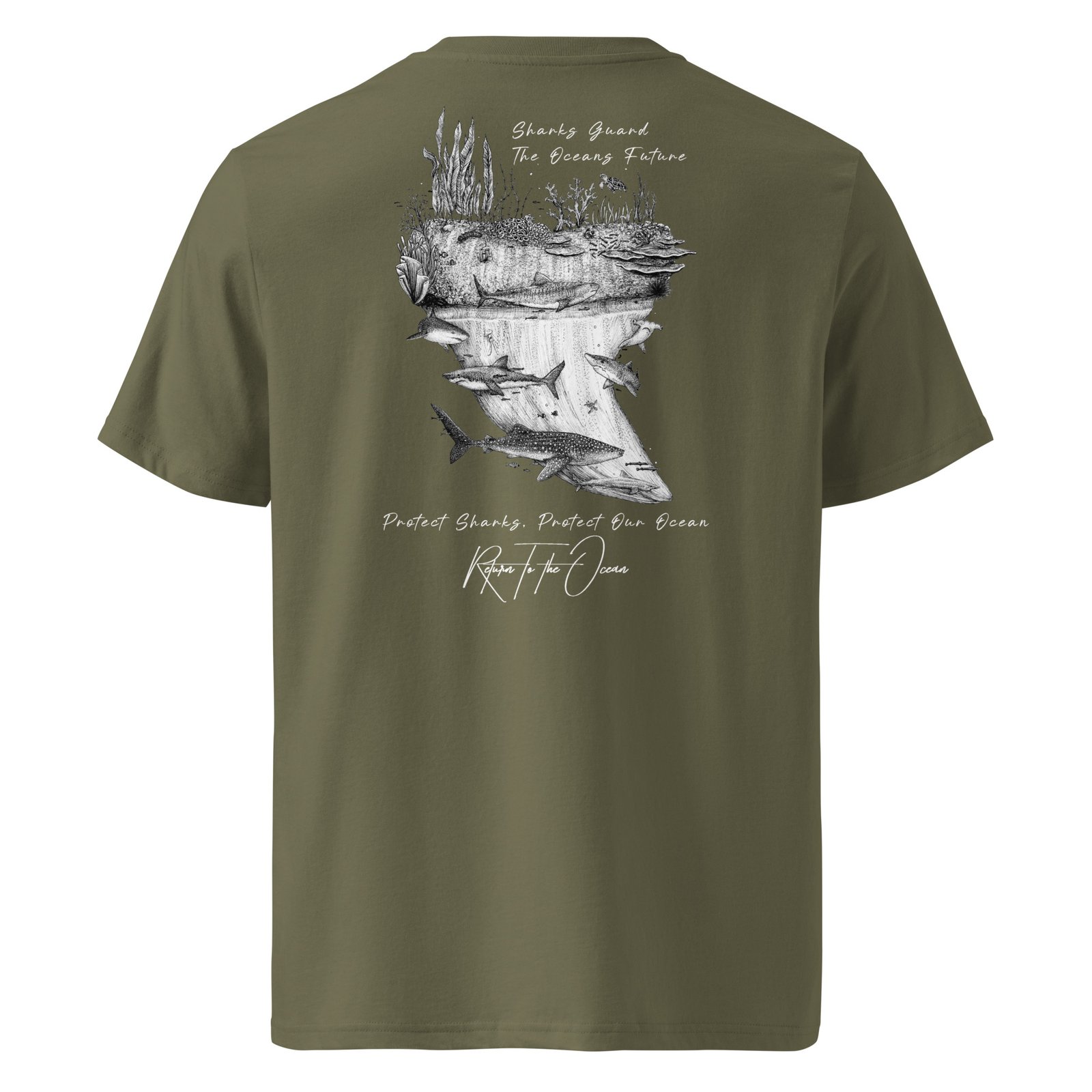 Return to the Ocean Premium Organic Tee - Image 10