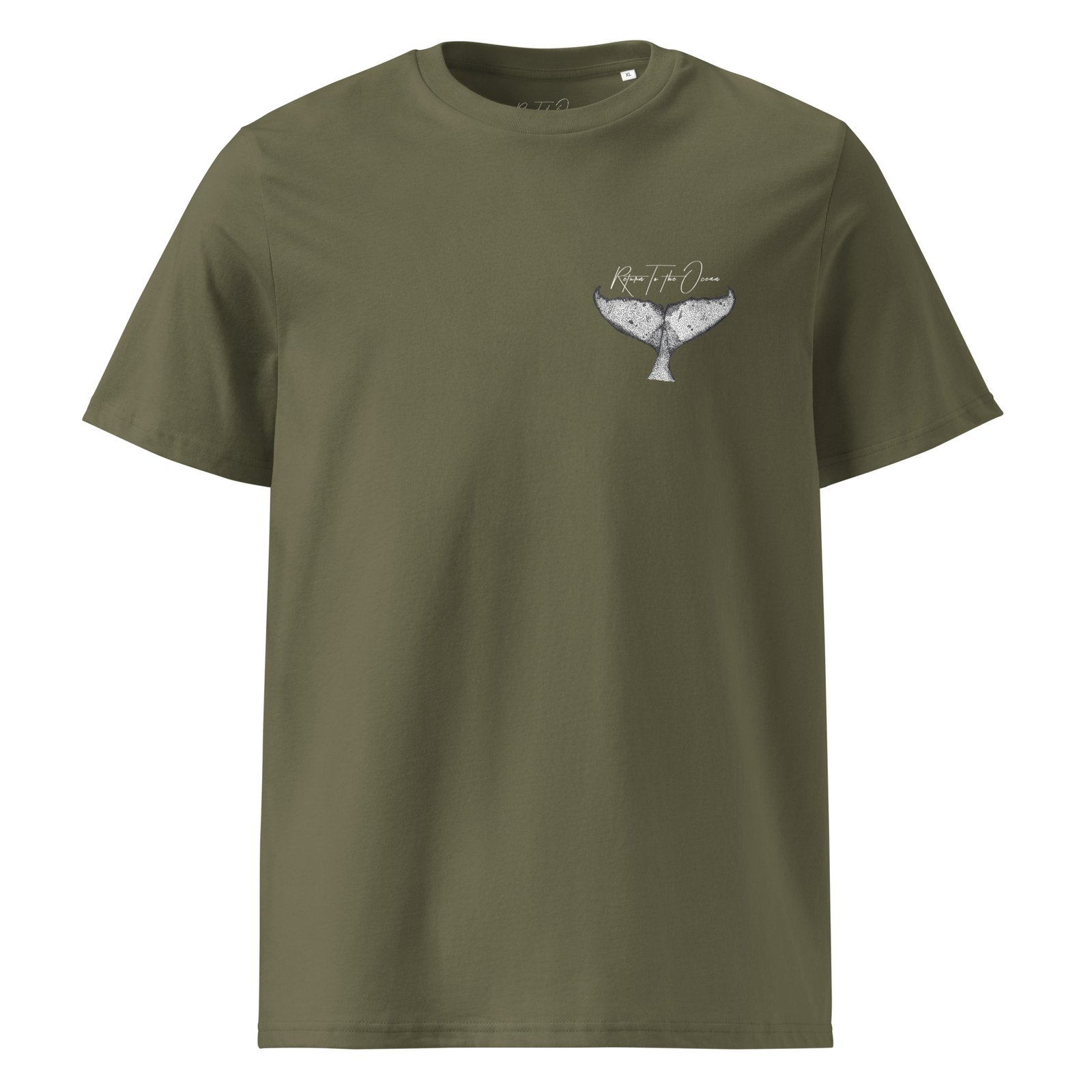 Humpback Whale Premium Organic Tee - Image 5