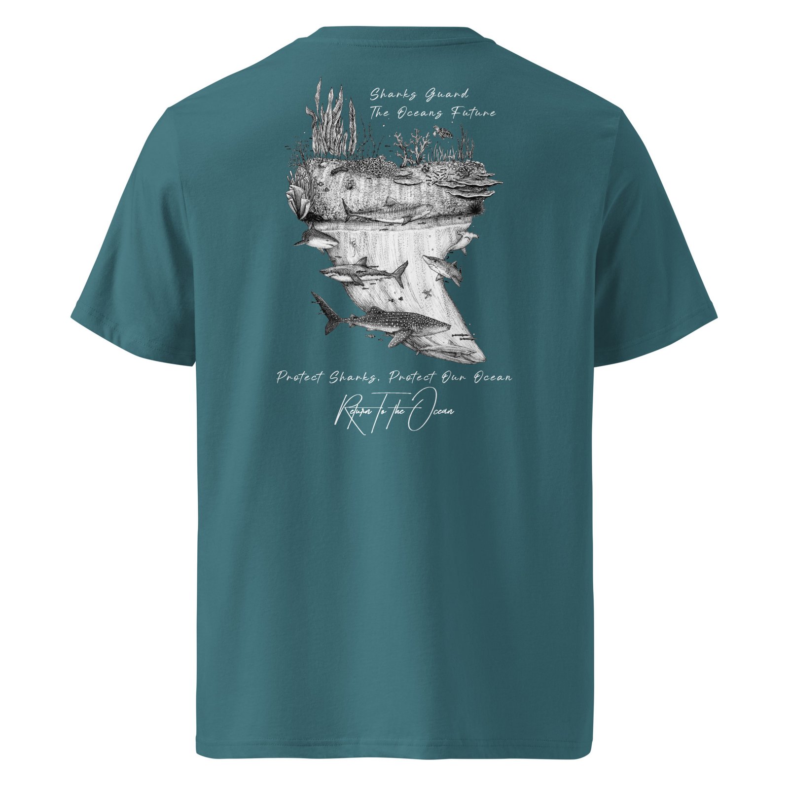 Return to the Ocean Premium Organic Tee - Image 8