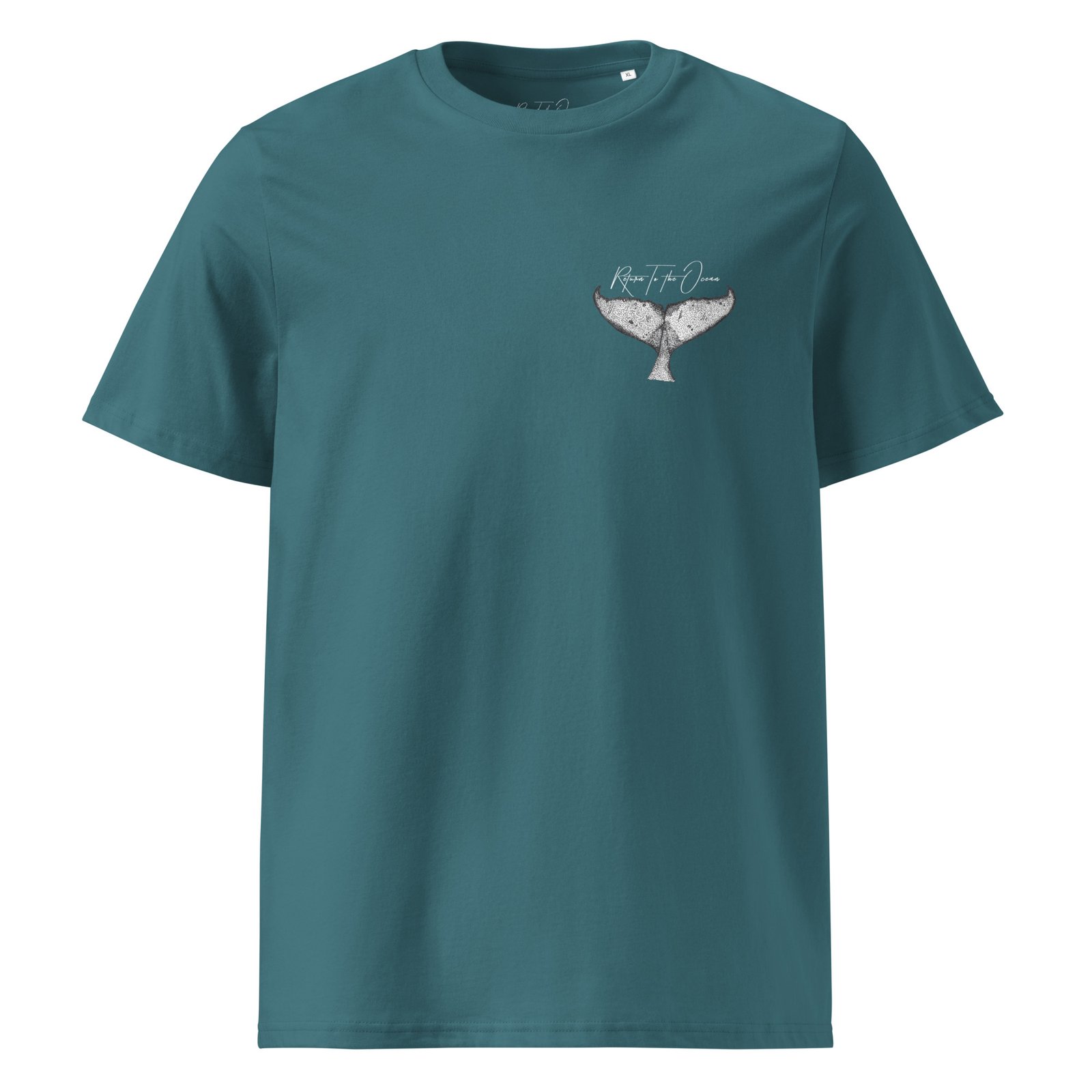 Humpback Whale Premium Organic Tee - Image 4