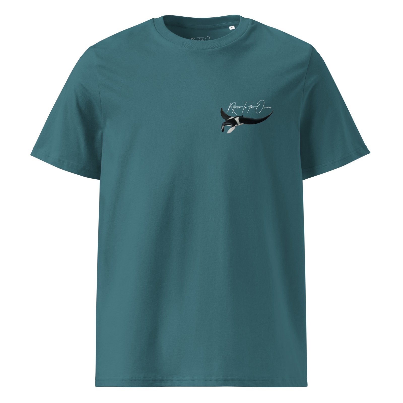 Oceanic Manta Ray Premium Organic Tee - Image 15