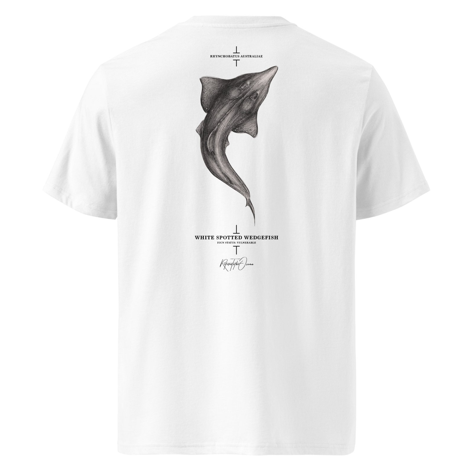 Whitespotted Wedgefish Organic Premium Tee
