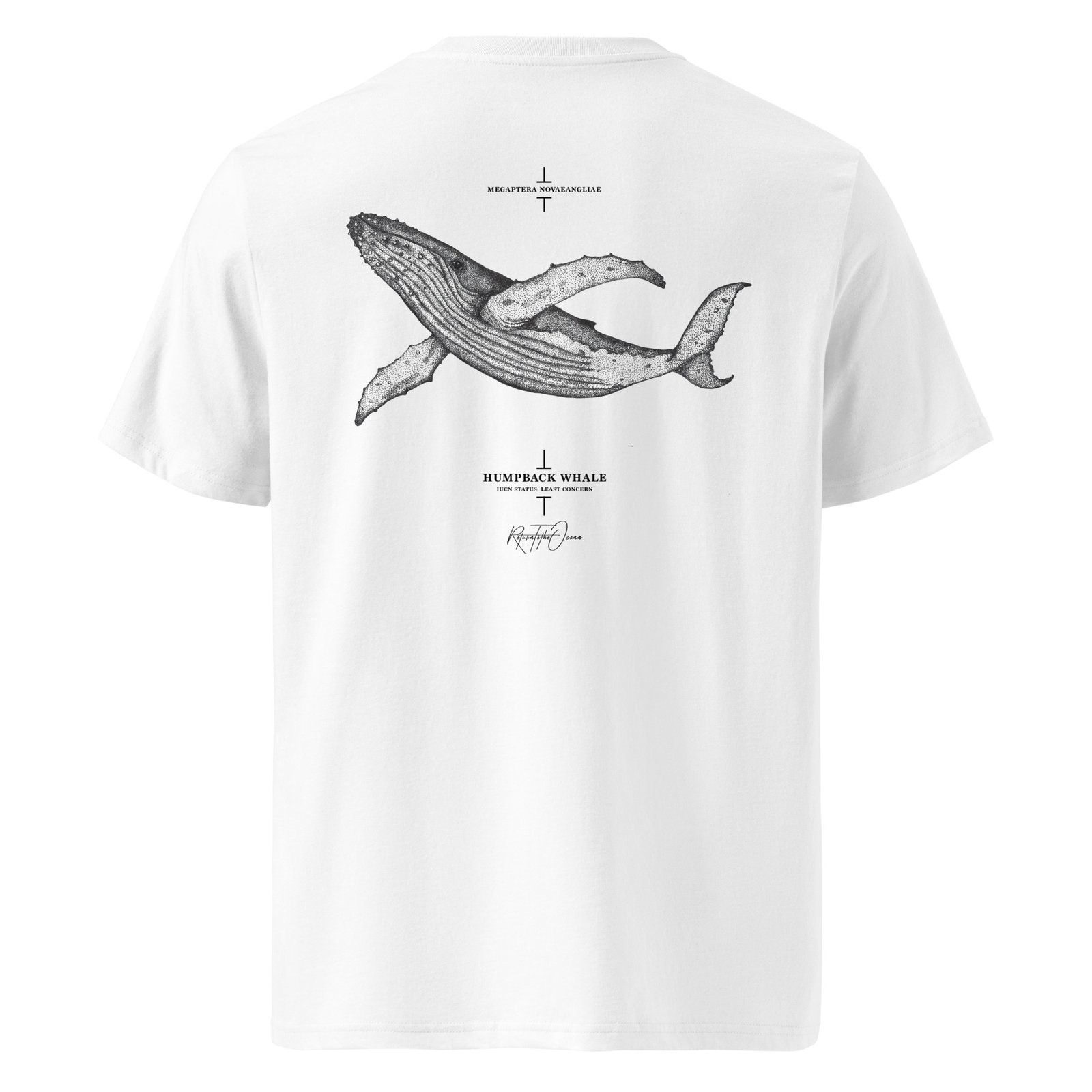 Humpback Whale Premium Organic Tee - Image 12