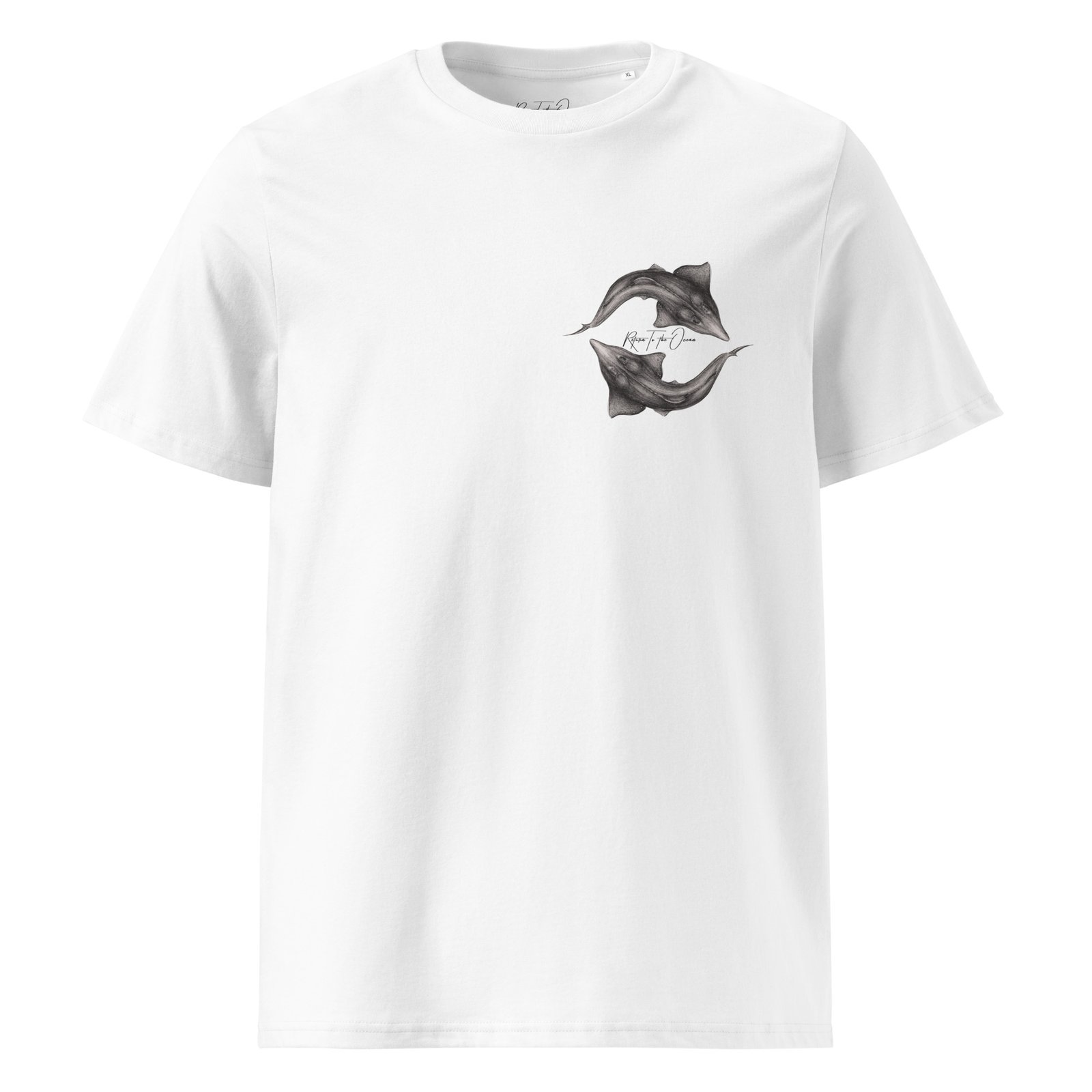 Whitespotted Wedgefish Organic Premium Tee - Image 2