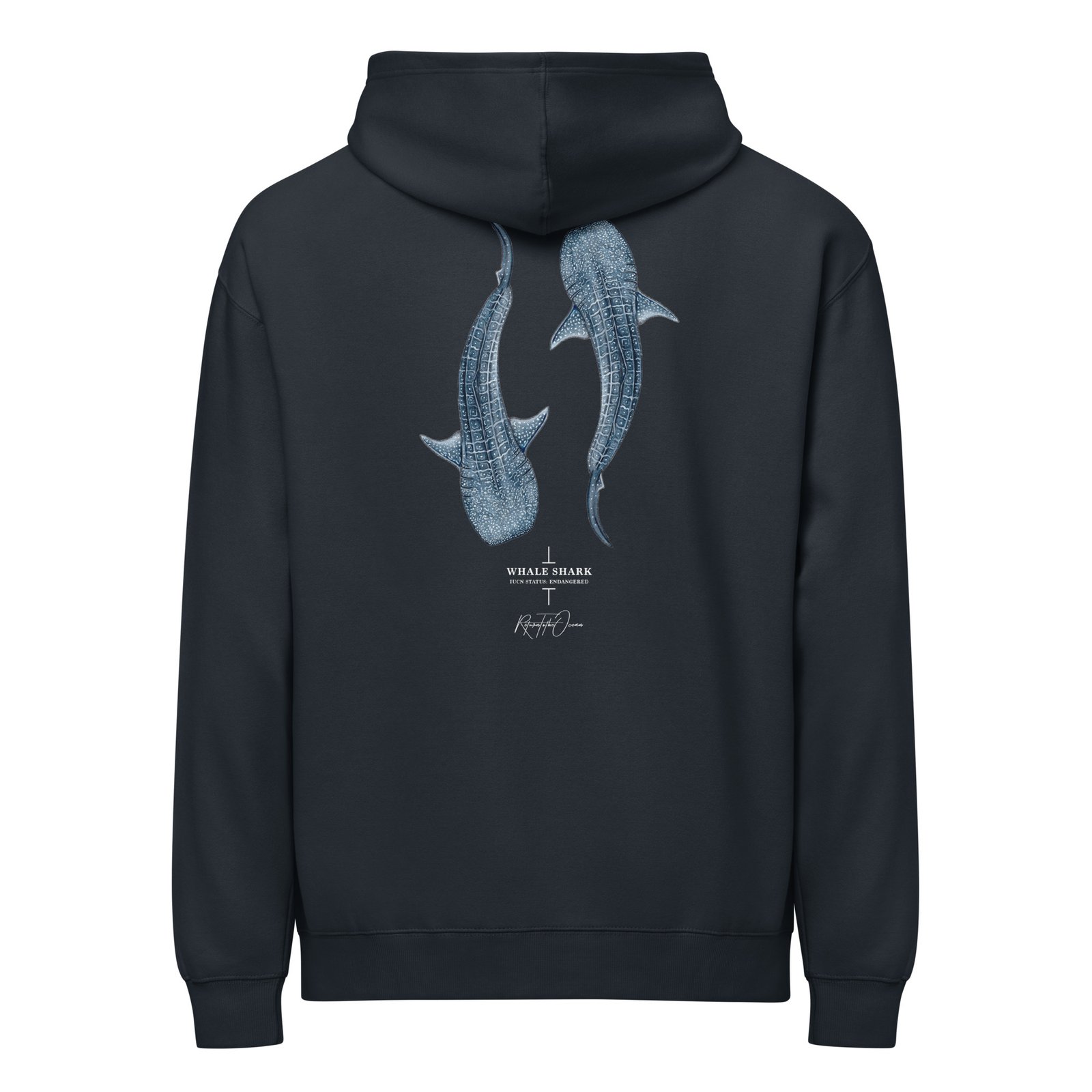 Whale Shark box hoodie - Image 5