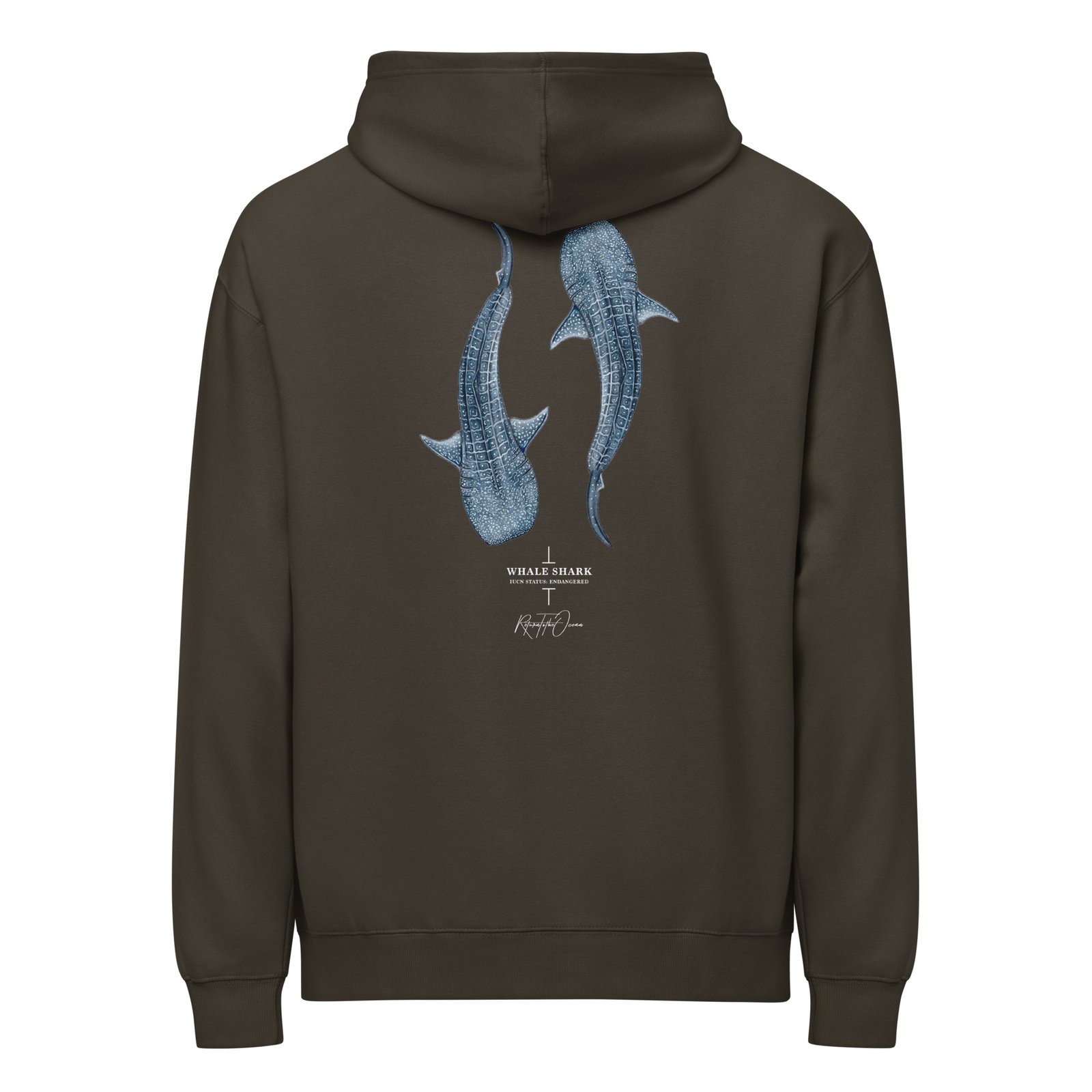 Whale Shark box hoodie - Image 7