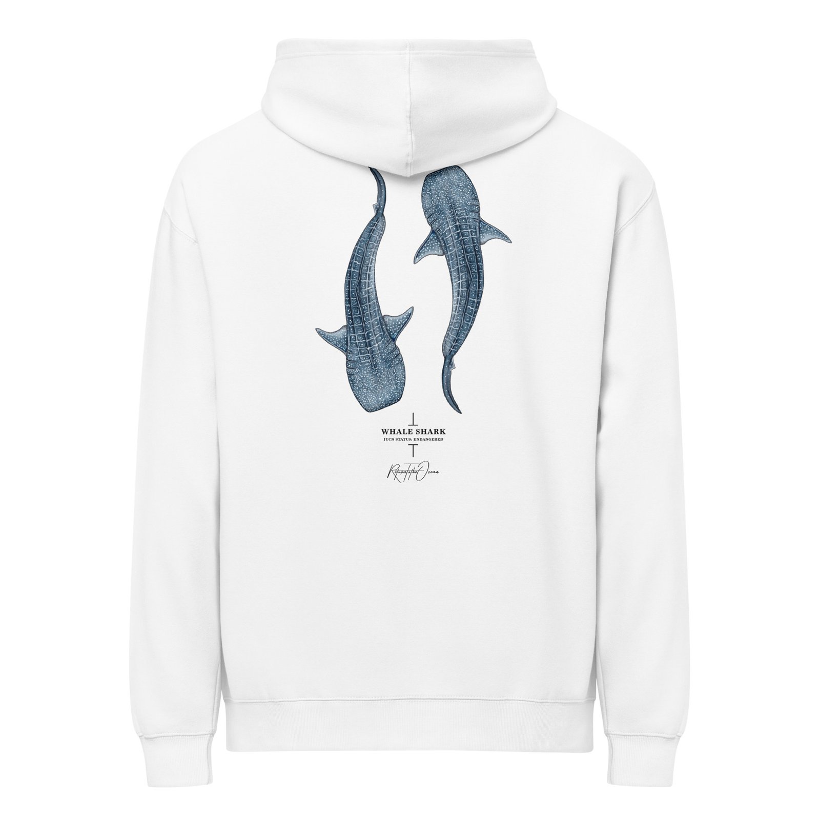 Whale Shark box hoodie - Image 13
