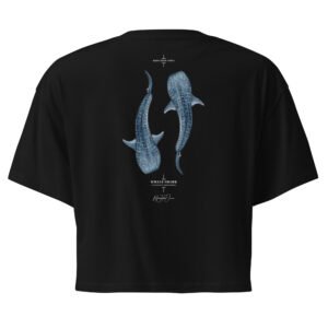 Whale Shark women’s crop top