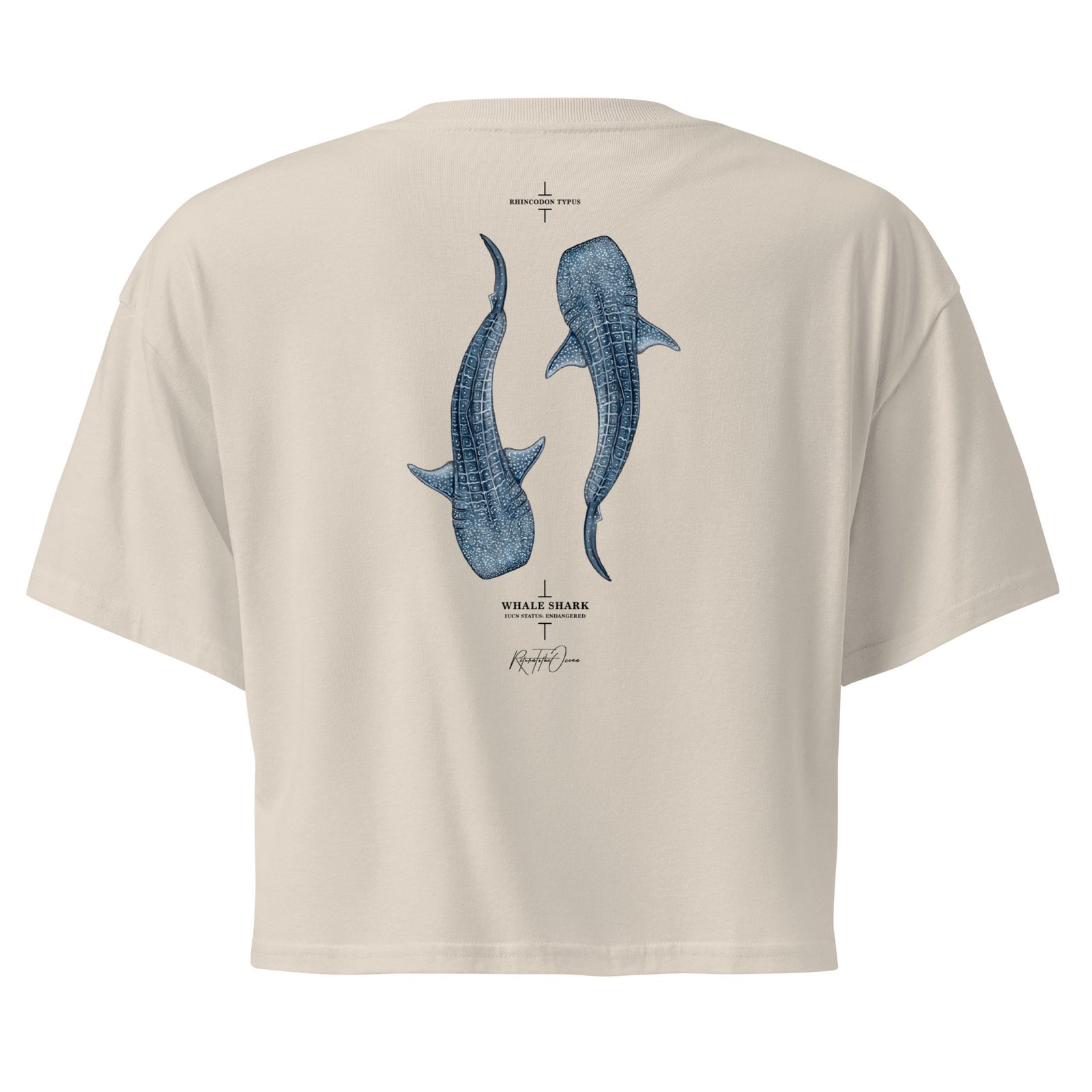 Whale Shark women’s crop top - Image 9