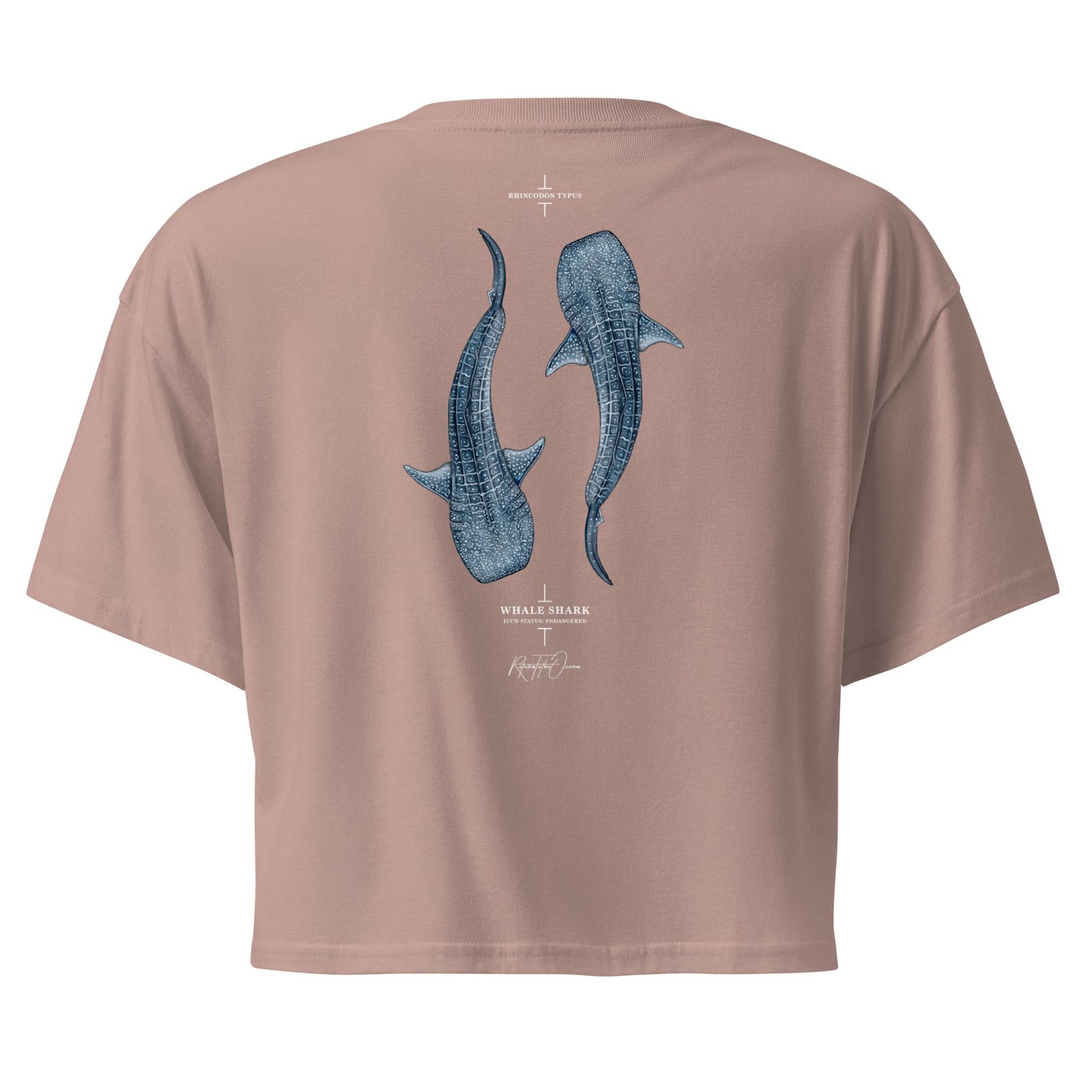 Whale Shark women’s crop top - Image 7
