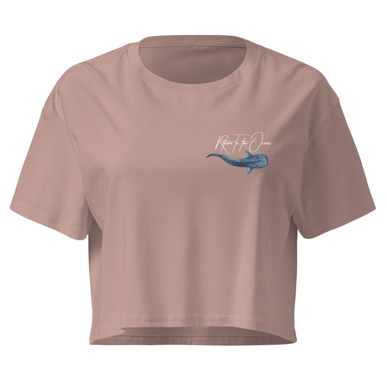 Whale Shark women’s crop top - Image 6