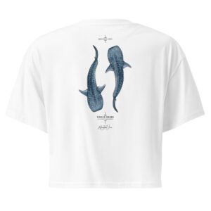Whale Shark women’s crop top