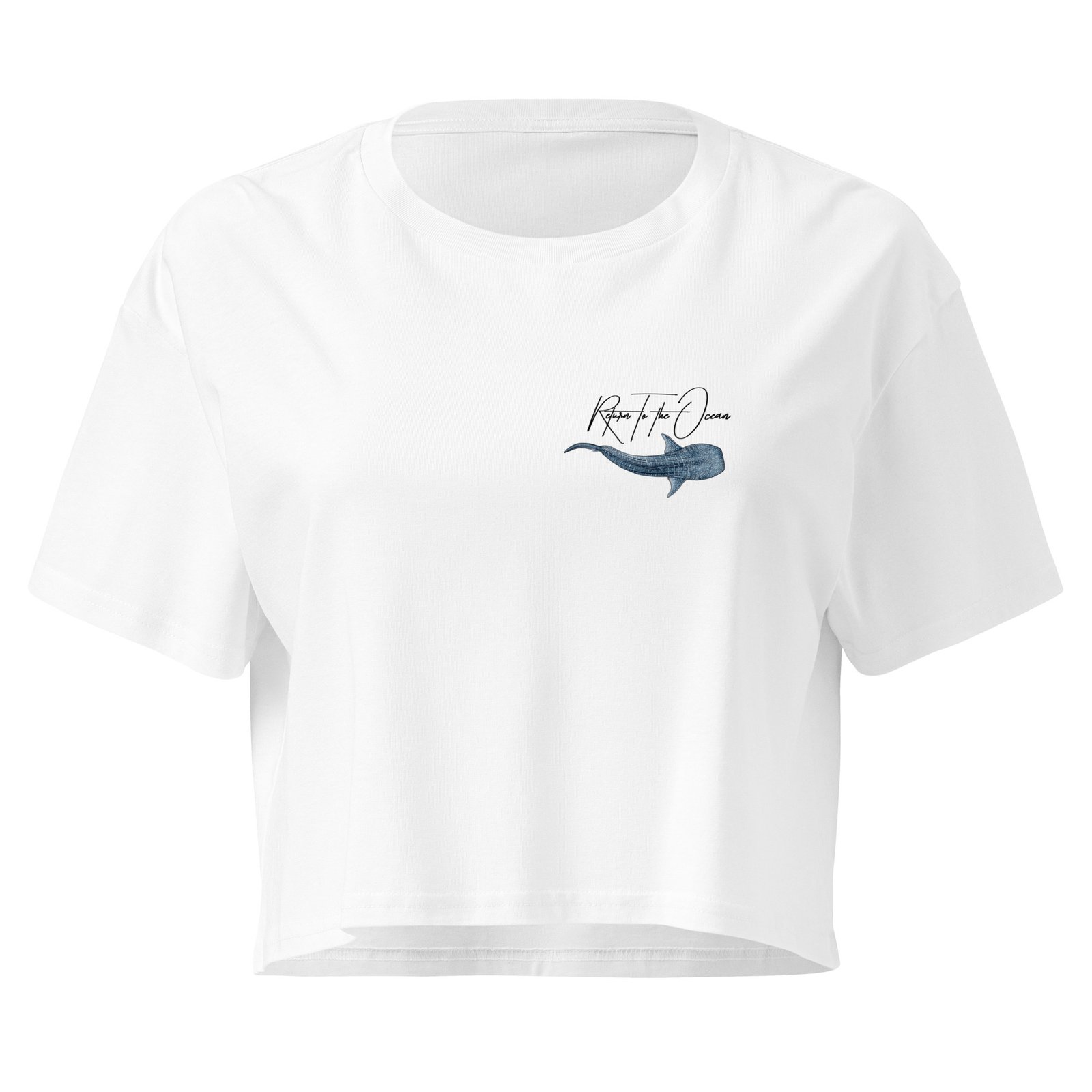 Whale Shark women’s crop top - Image 12
