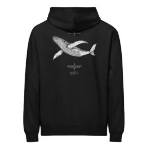 Humpback Whale box hoodie