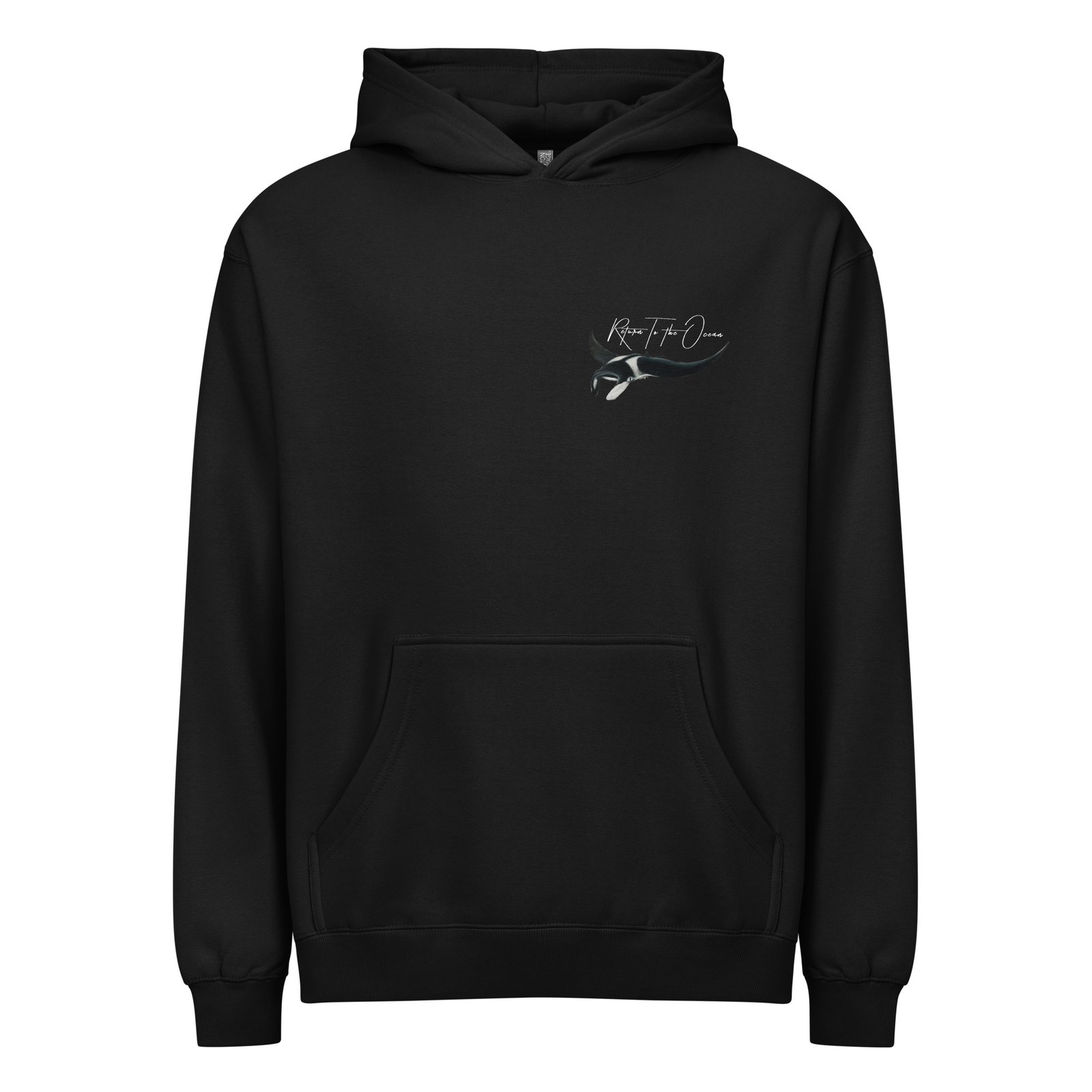 Oceanic Manta Ray box hoodie