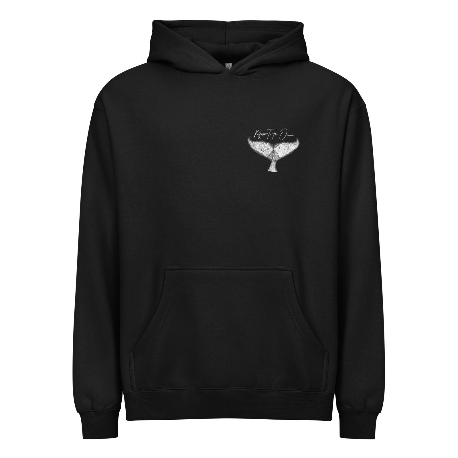 Humpback Whale box hoodie - Image 2