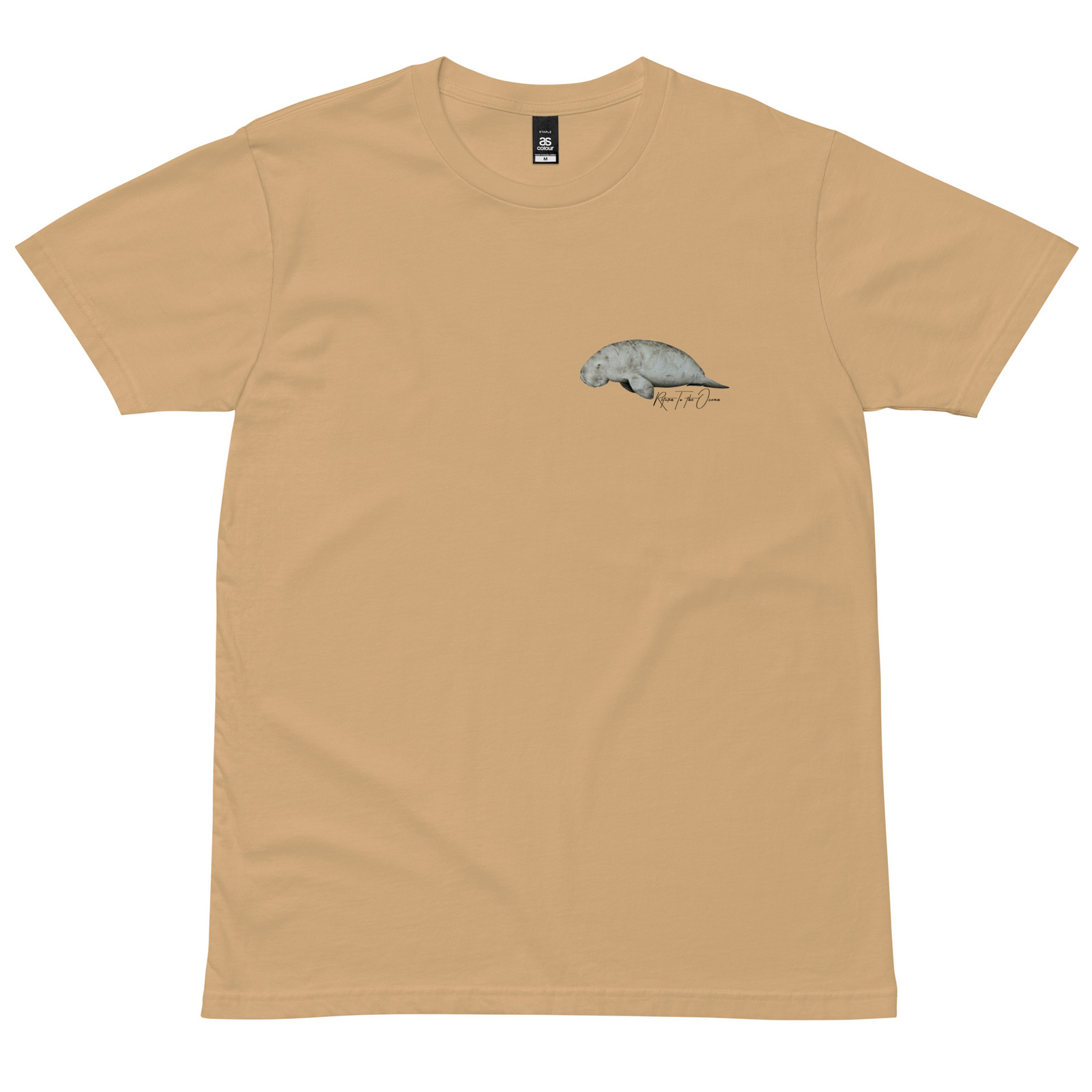 Dugong T-Shirt - Tan, S