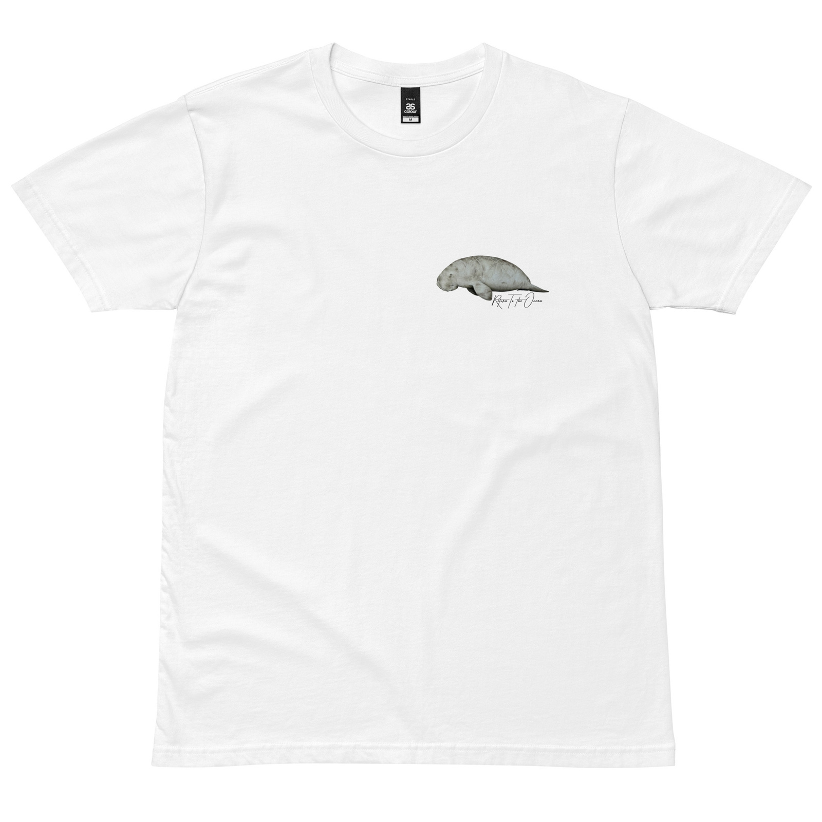 Dugong T-Shirt - White, XL
