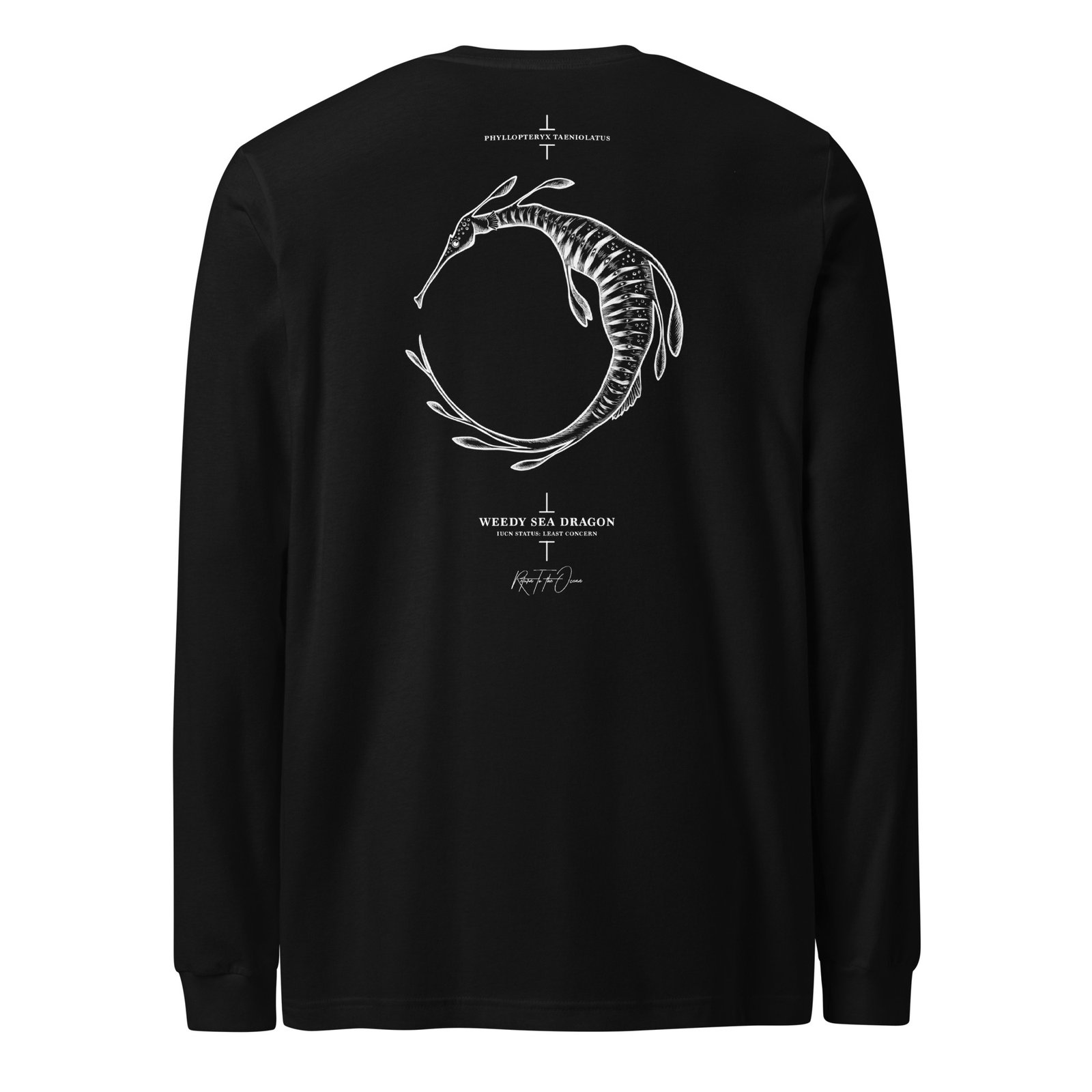 Weedy Sea Dragon - Unisex Premium Long Sleeve Tee - Image 3
