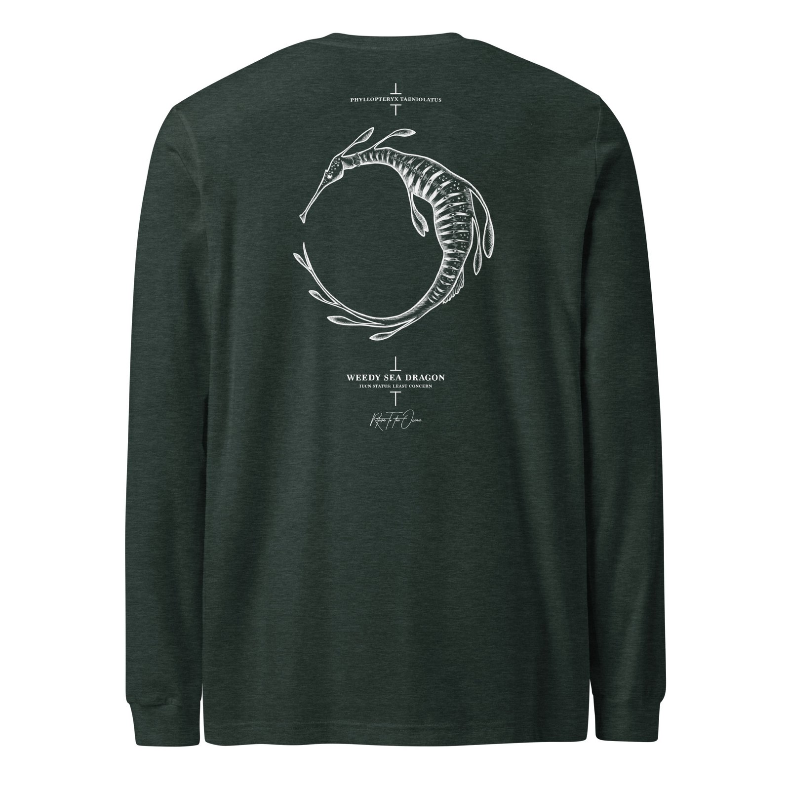 Weedy Sea Dragon - Unisex Premium Long Sleeve Tee - Image 7