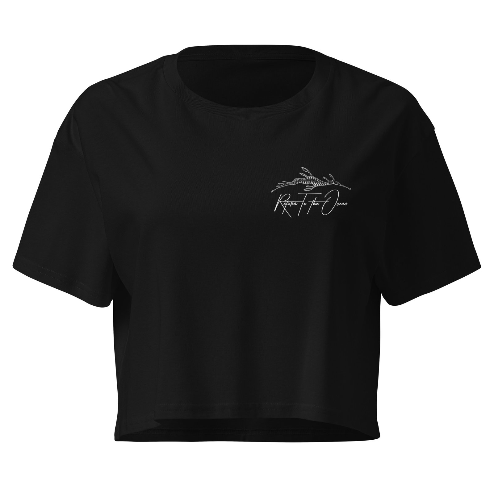 Weedy Sea Dragon Crop Top - Image 2