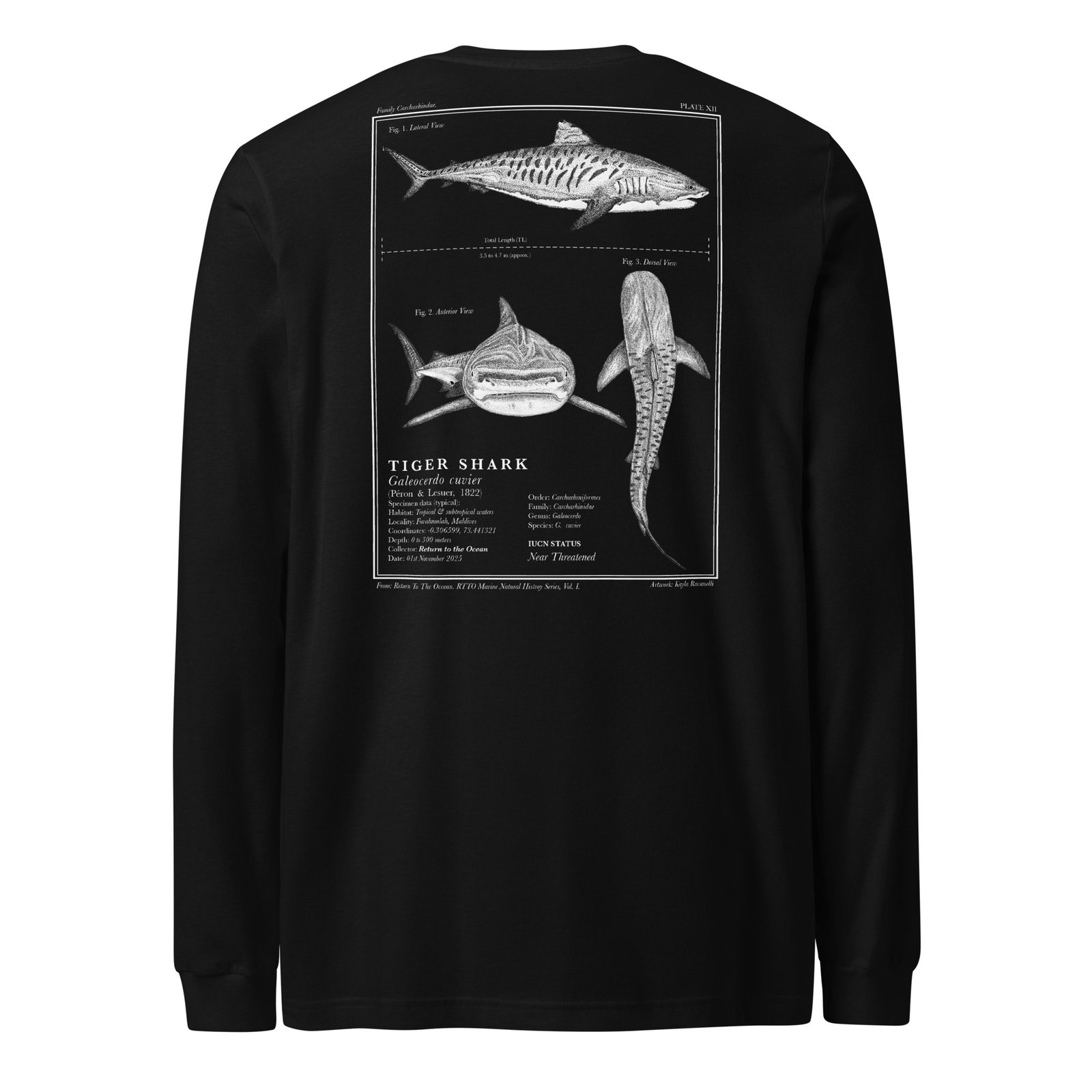 Tiger Shark Long Sleeve Tee - Image 4