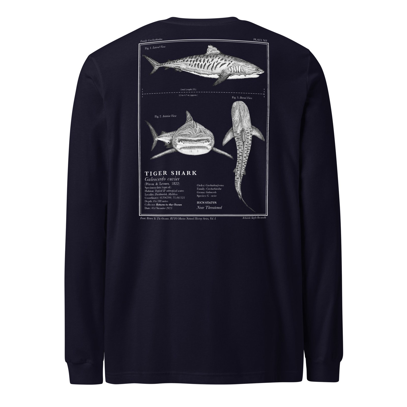 Tiger Shark Long Sleeve Tee - Image 6