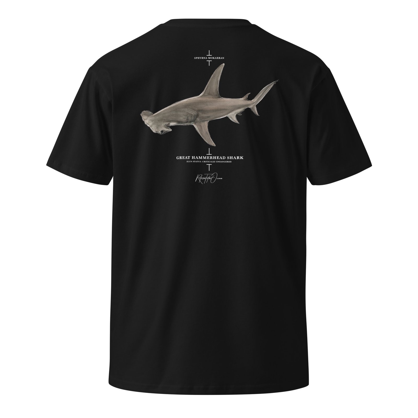 Great Hammerhead Shark T-Shirt - Image 5