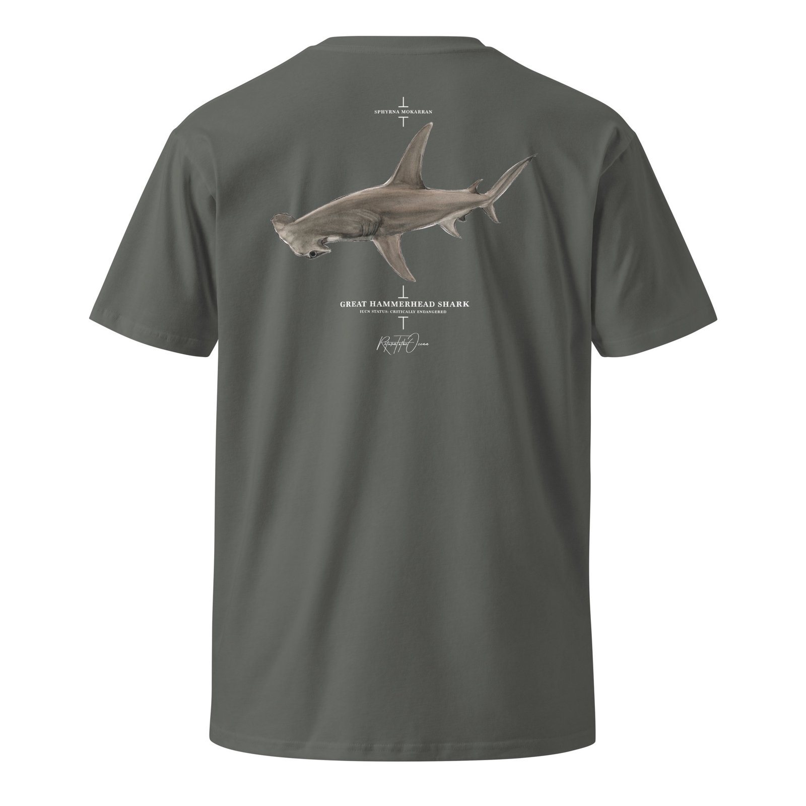 Great Hammerhead Shark T-Shirt - Image 8