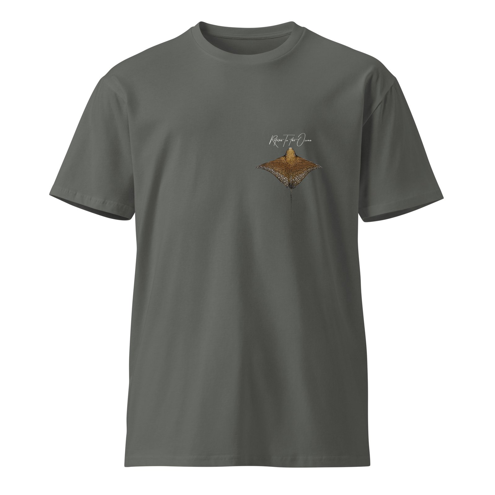 Ornate Eagle Ray T-Shirt - Image 4