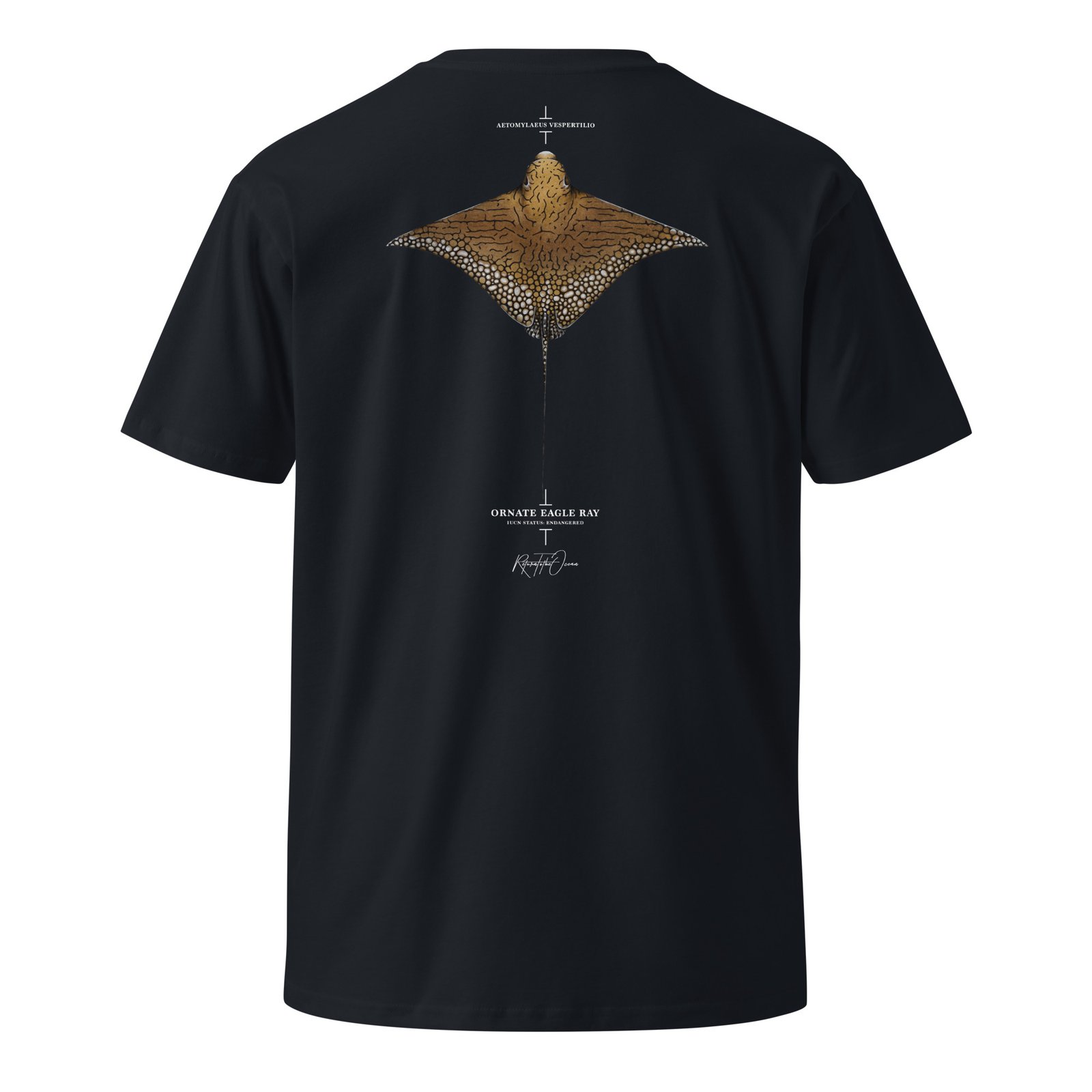 Ornate Eagle Ray T-Shirt - Image 6